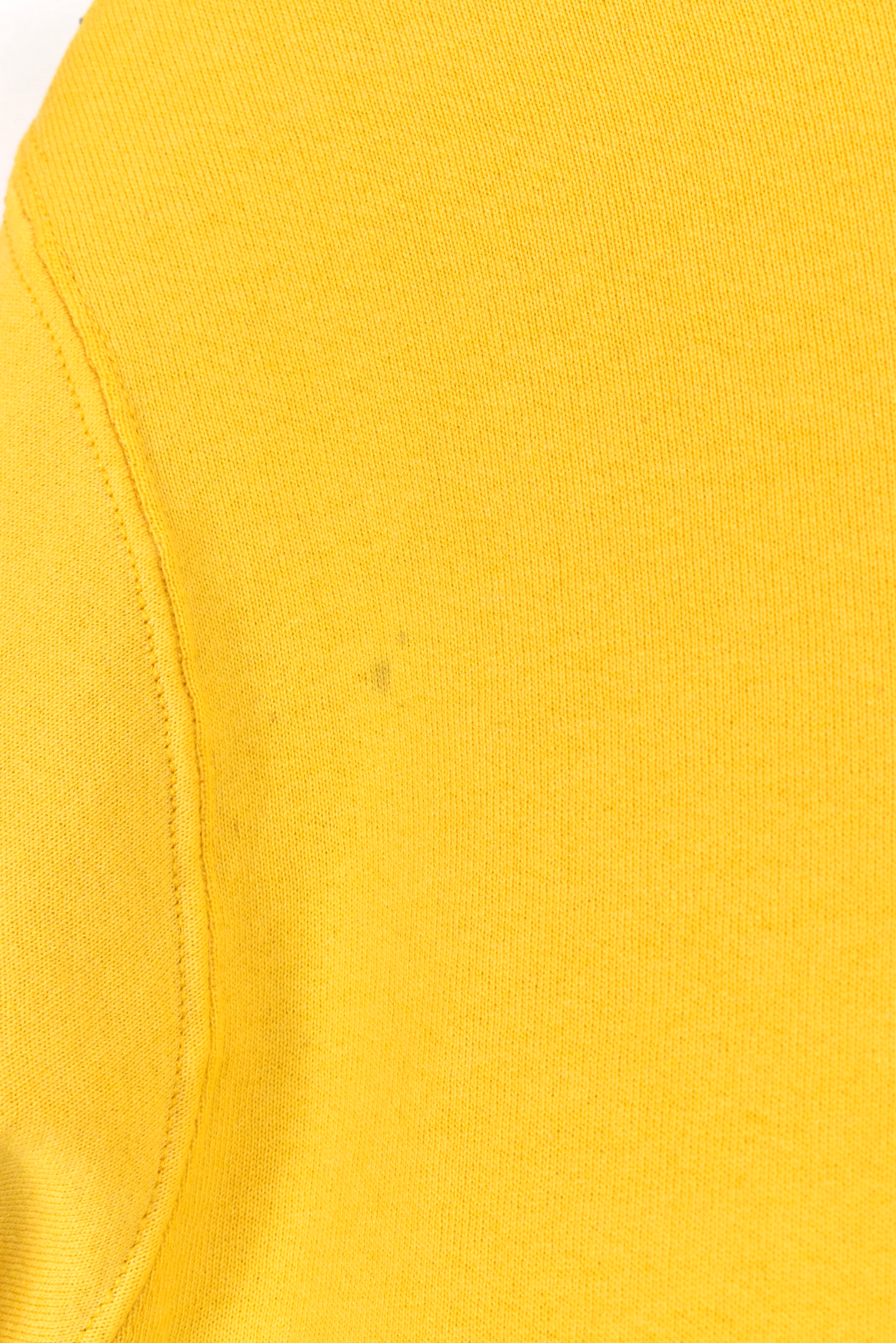 Custom Mickey Mouse sweatshirt, yellow graphic crewneck - AU S DISNEY / CARTOON