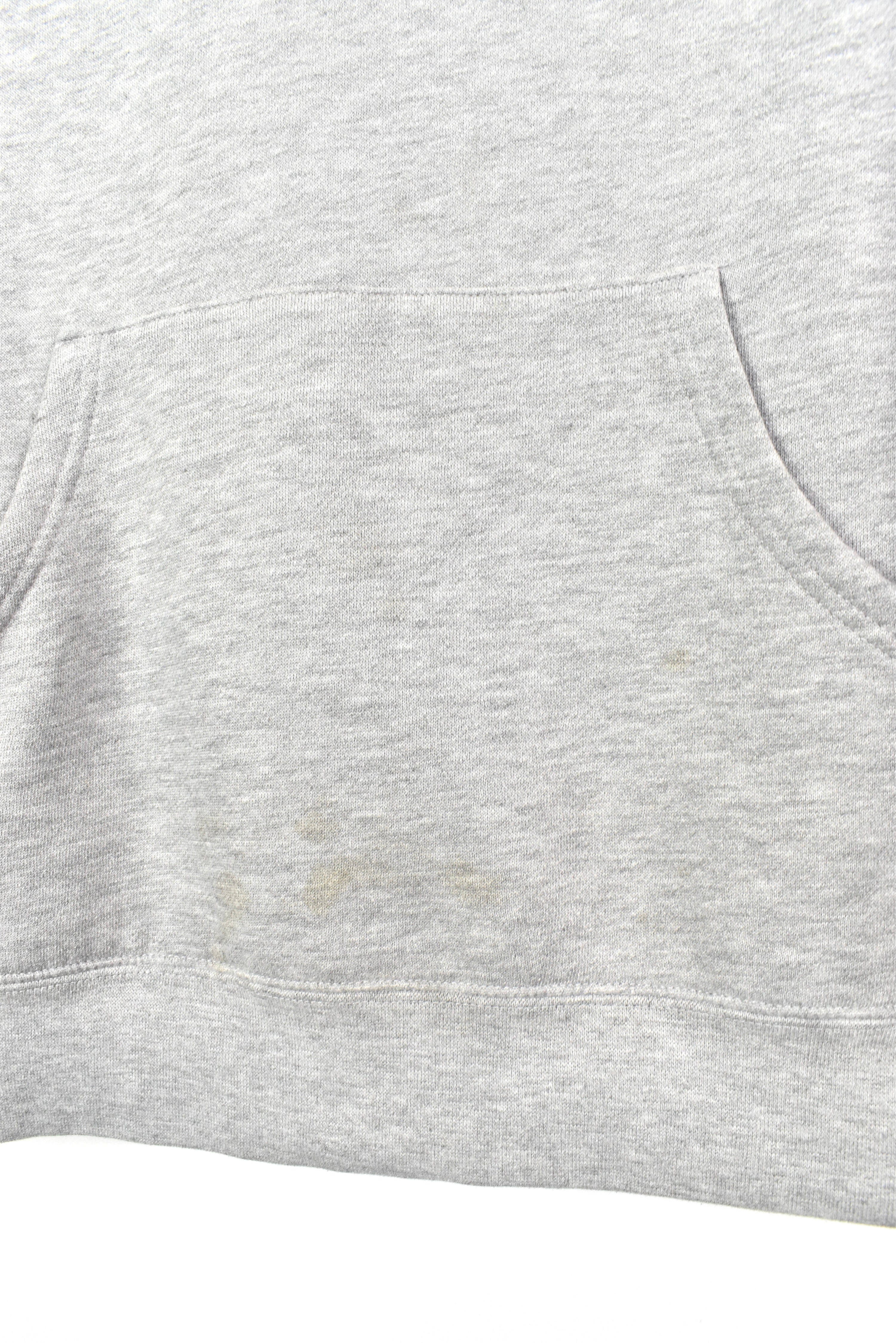 VINTAGE GATEWAY COLLEGE GREY HOODIE | XL COLLEGE