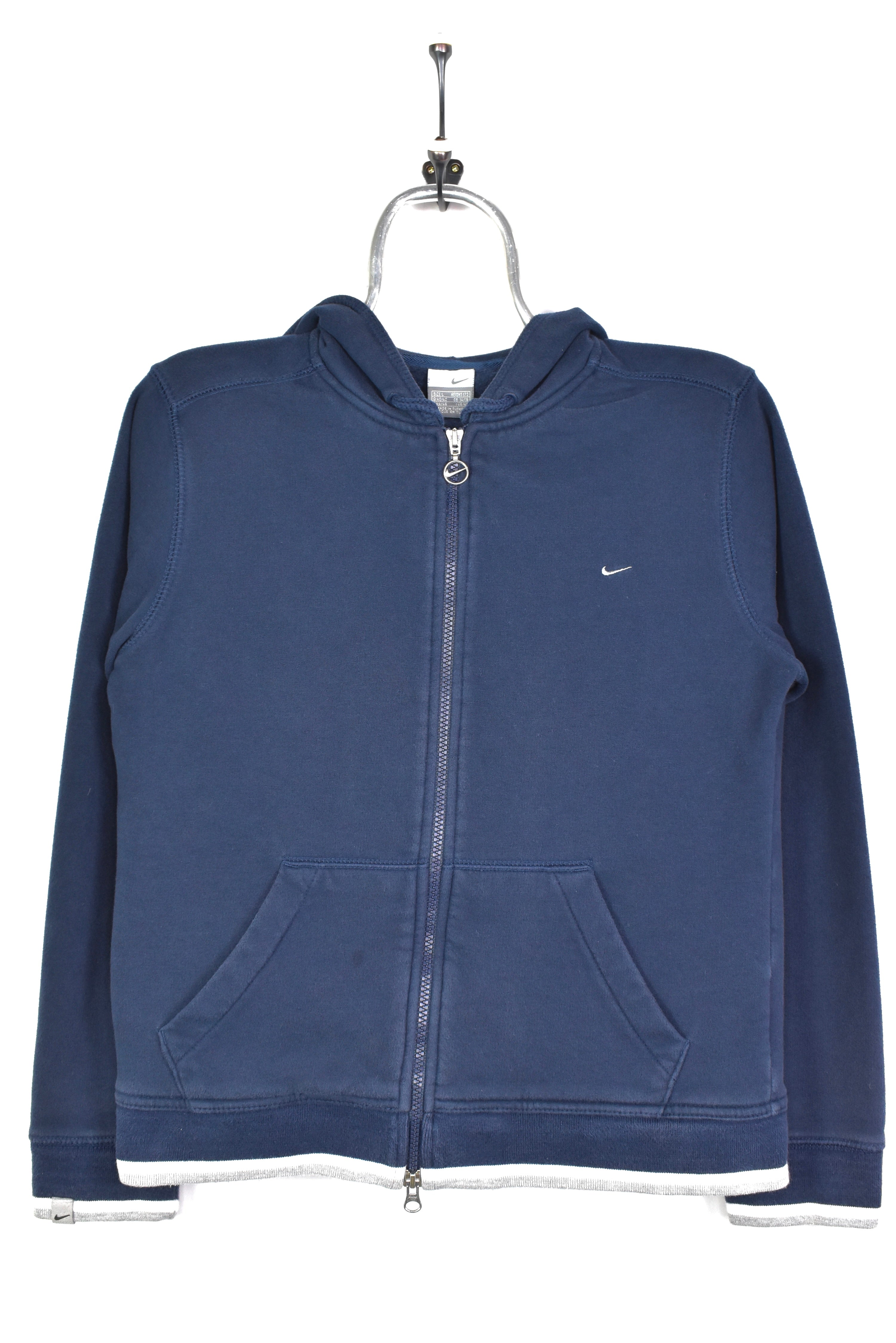 VINTAGE WOMEN'S NIKE NAVY HOODIE | MEDIUM NIKE