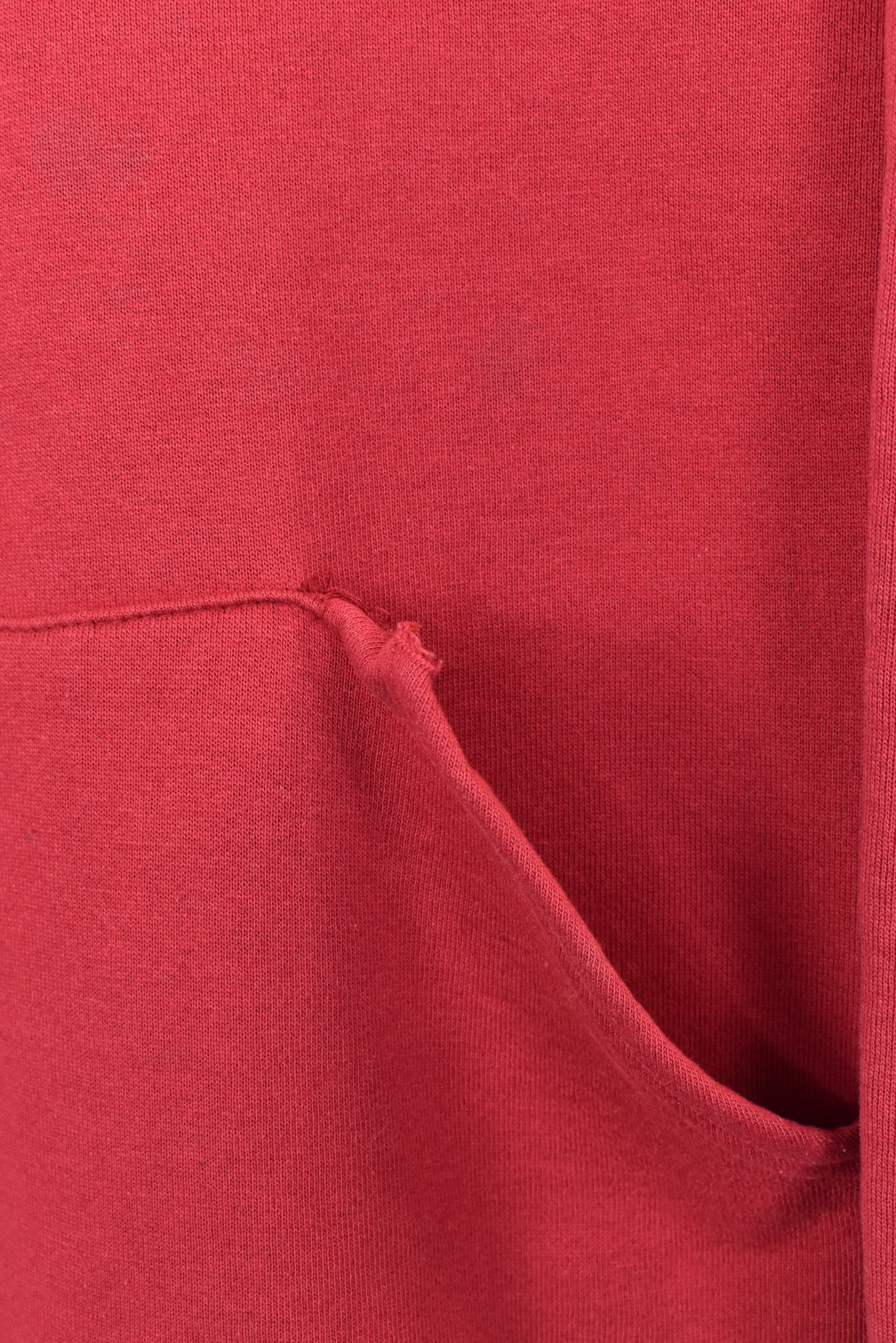 VINTAGE STANFORD UNIVERSITY RED HOODIE | LARGE COLLEGE