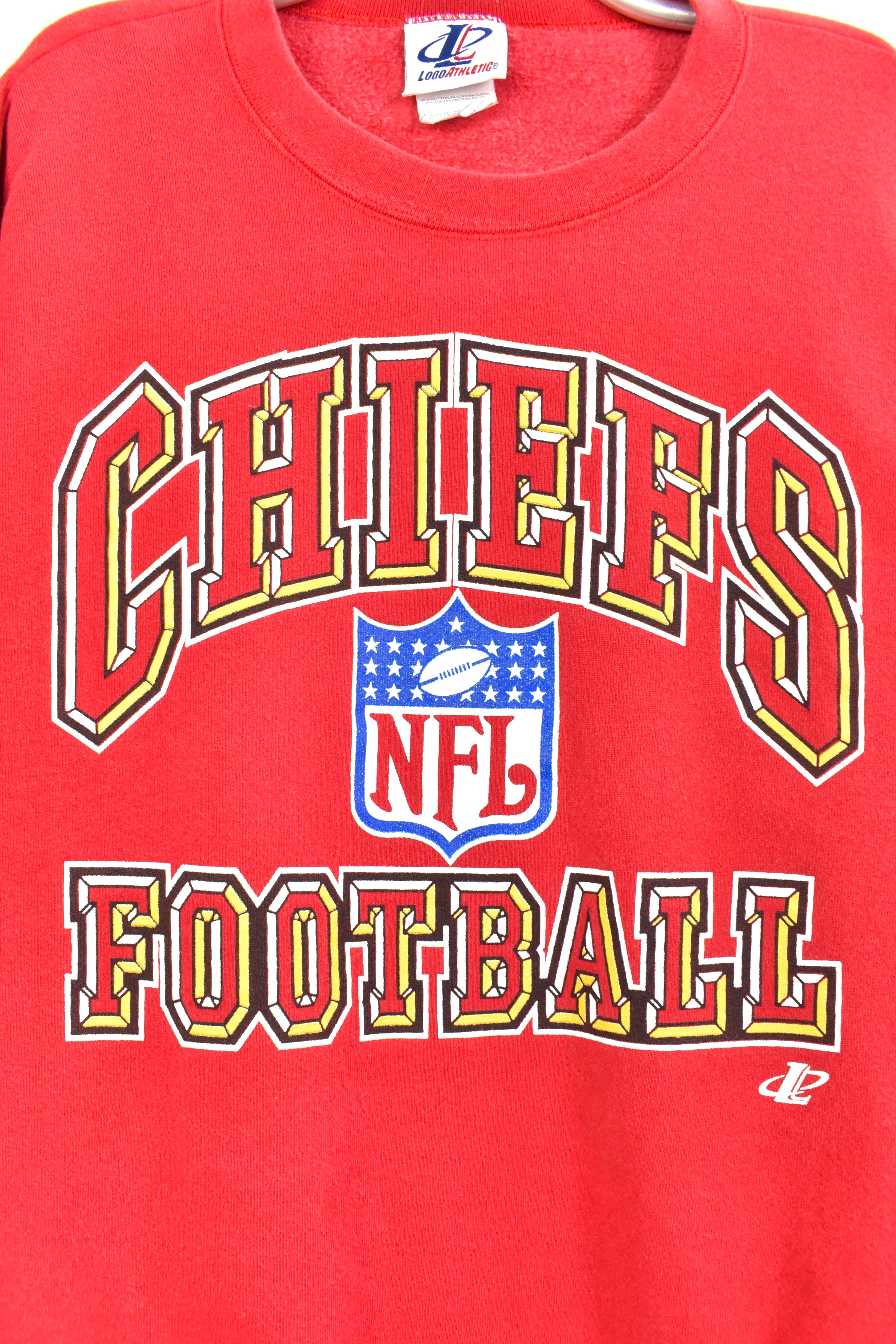 Vintage NFL Kansas City Chiefs red sweatshirt | XXXXL PRO SPORT