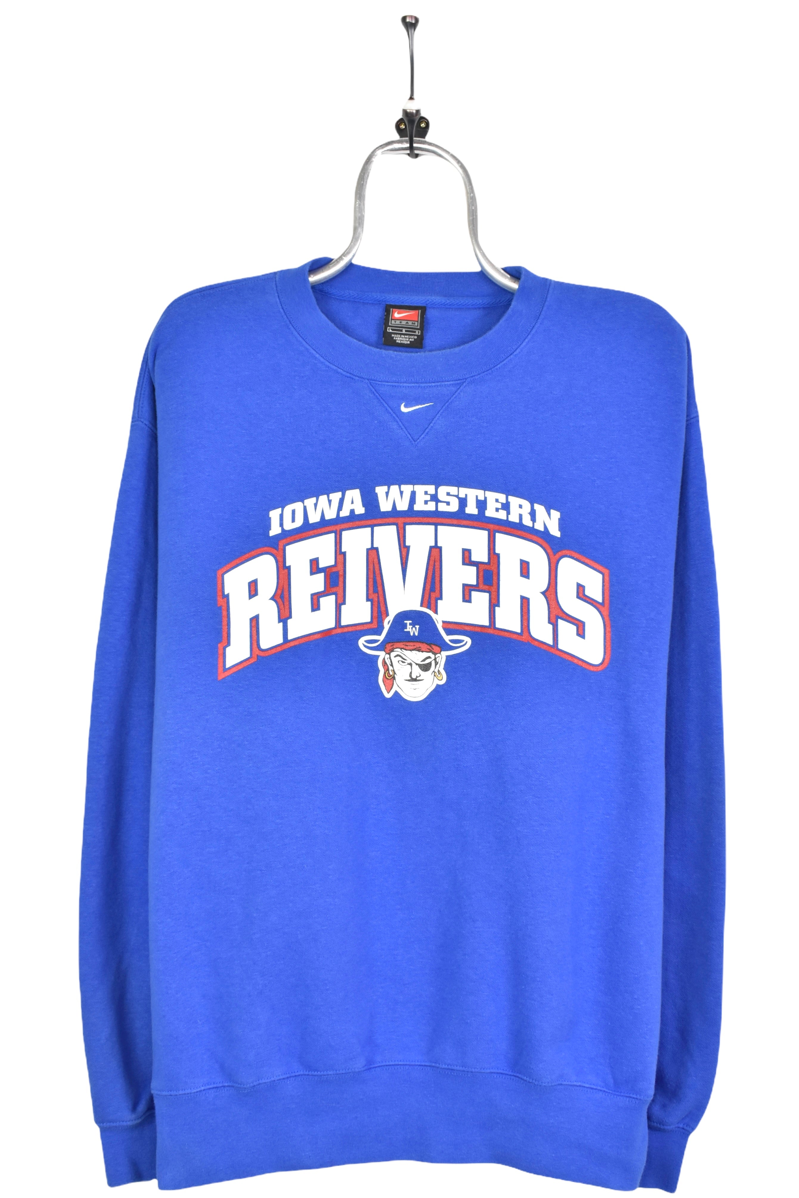 Vintage Nike Iowa Western College blue sweatshirt | XL COLLEGE