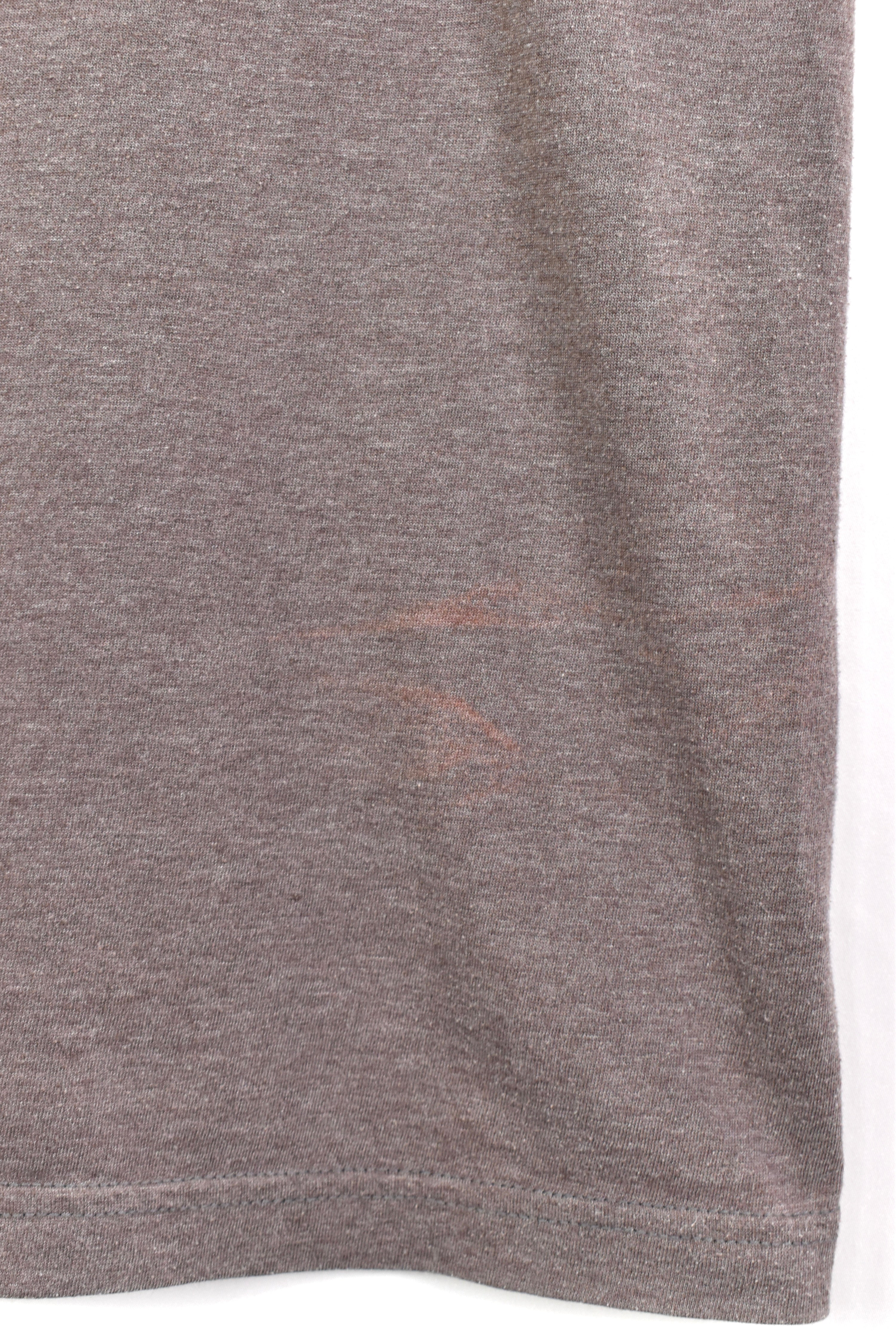 Modern Nike shirt, short sleeve graphic tee - medium, brown NIKE