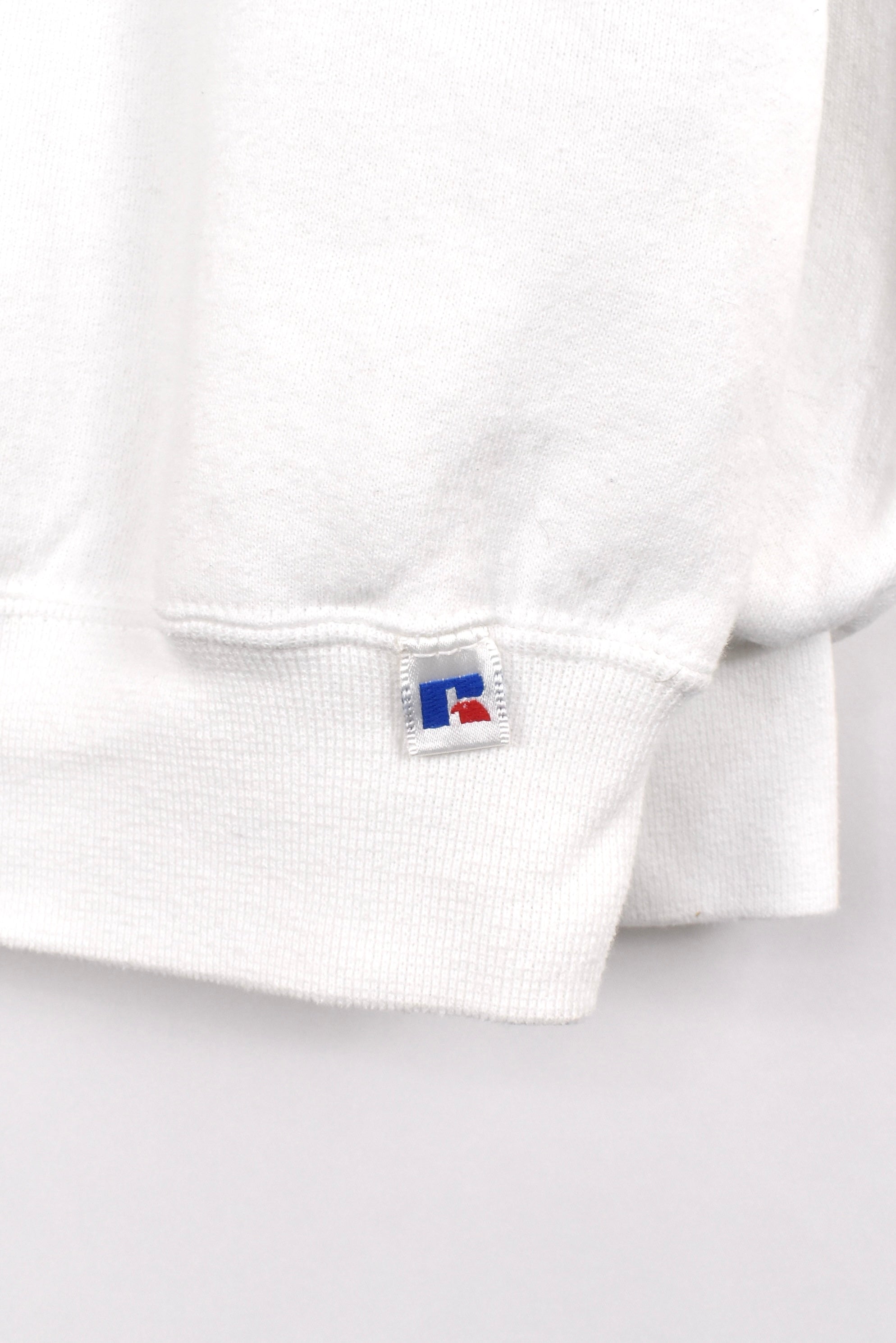 Vintage Florida State University sweatshirt, white graphic crewneck - AU M COLLEGE