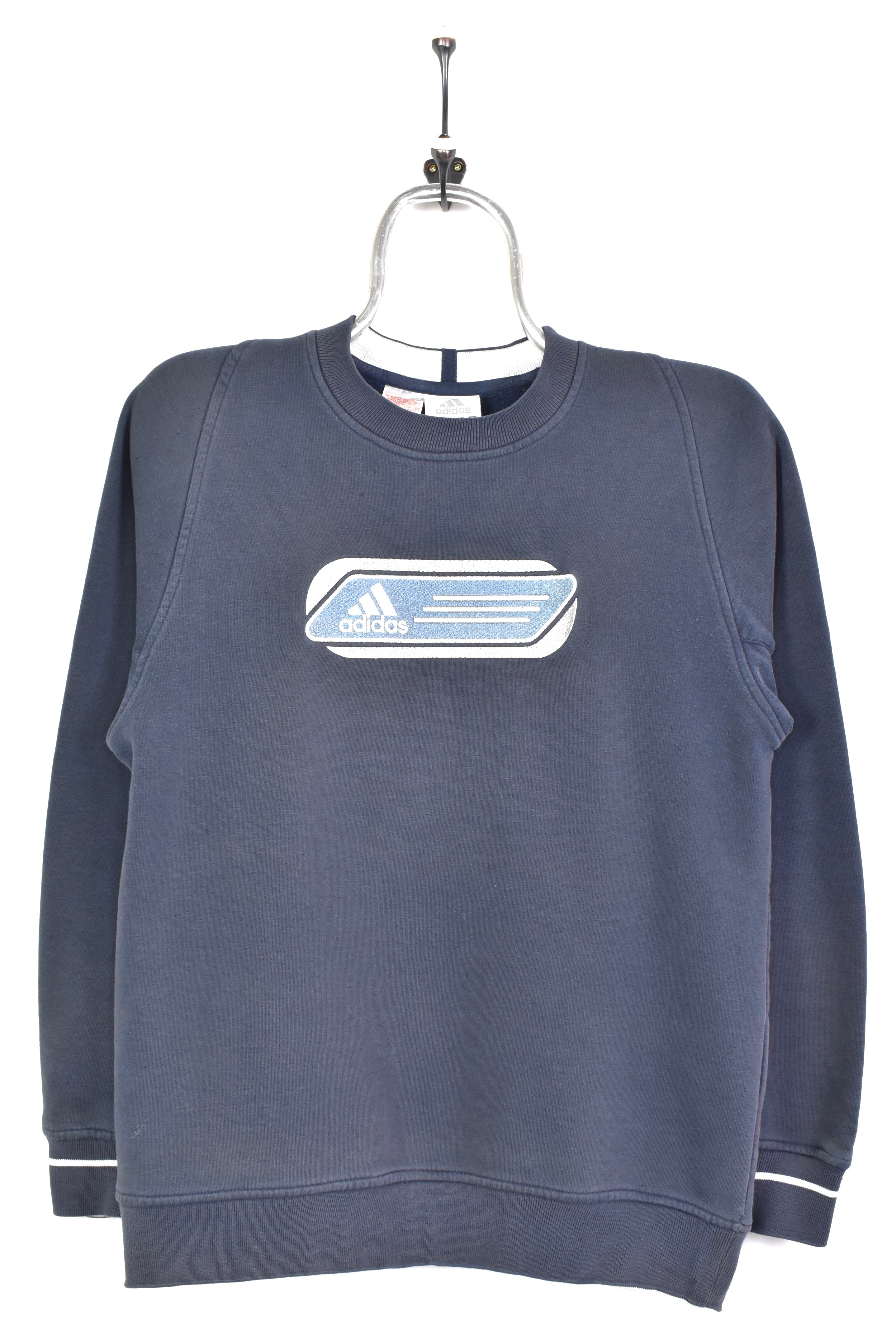 Vintage adidas embroidered grey sweatshirt | small ADIDAS