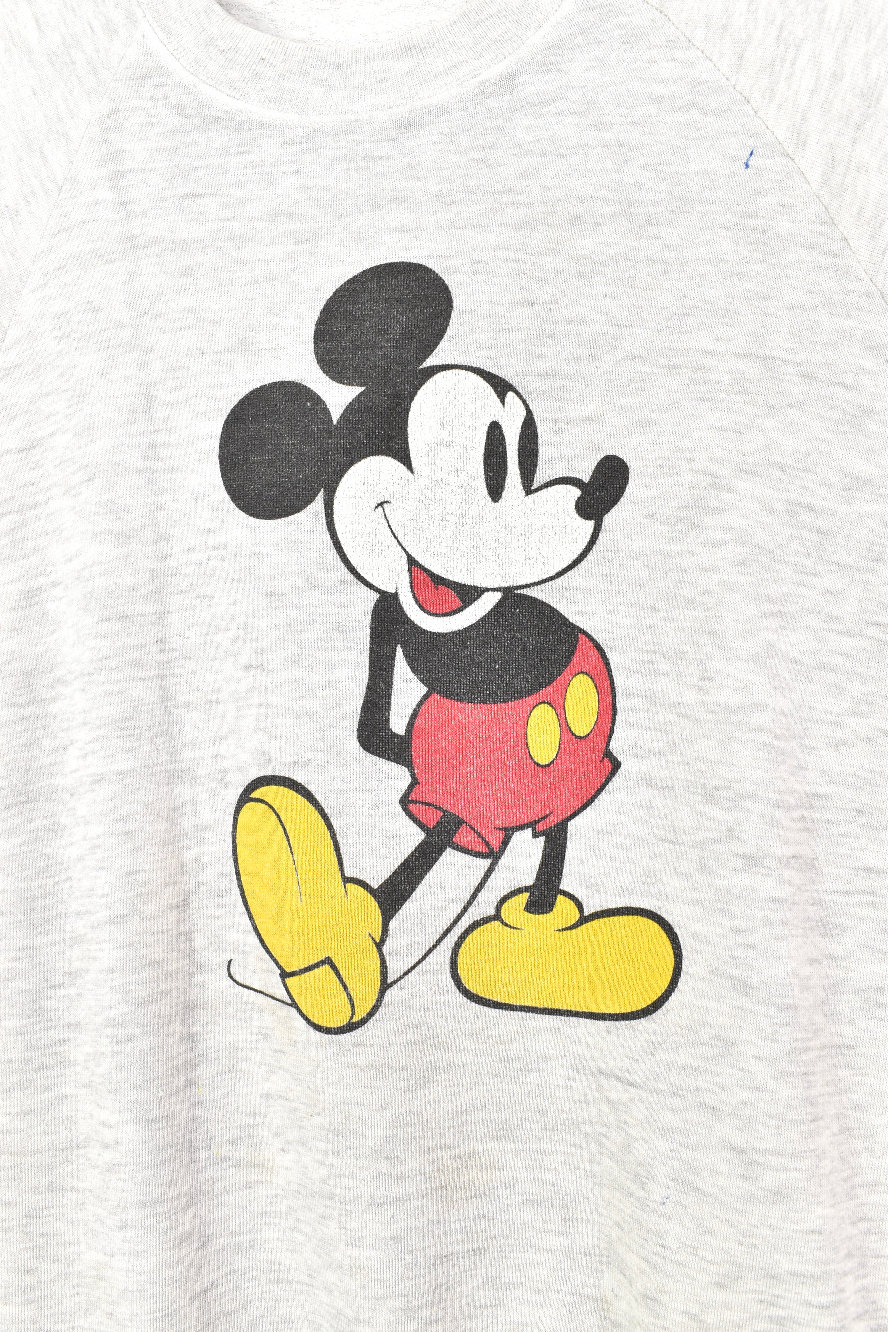 VINTAGE DISNEY MICKEY MOUSE GREY SWEATSHIRT | MEDIUM DISNEY / CARTOON