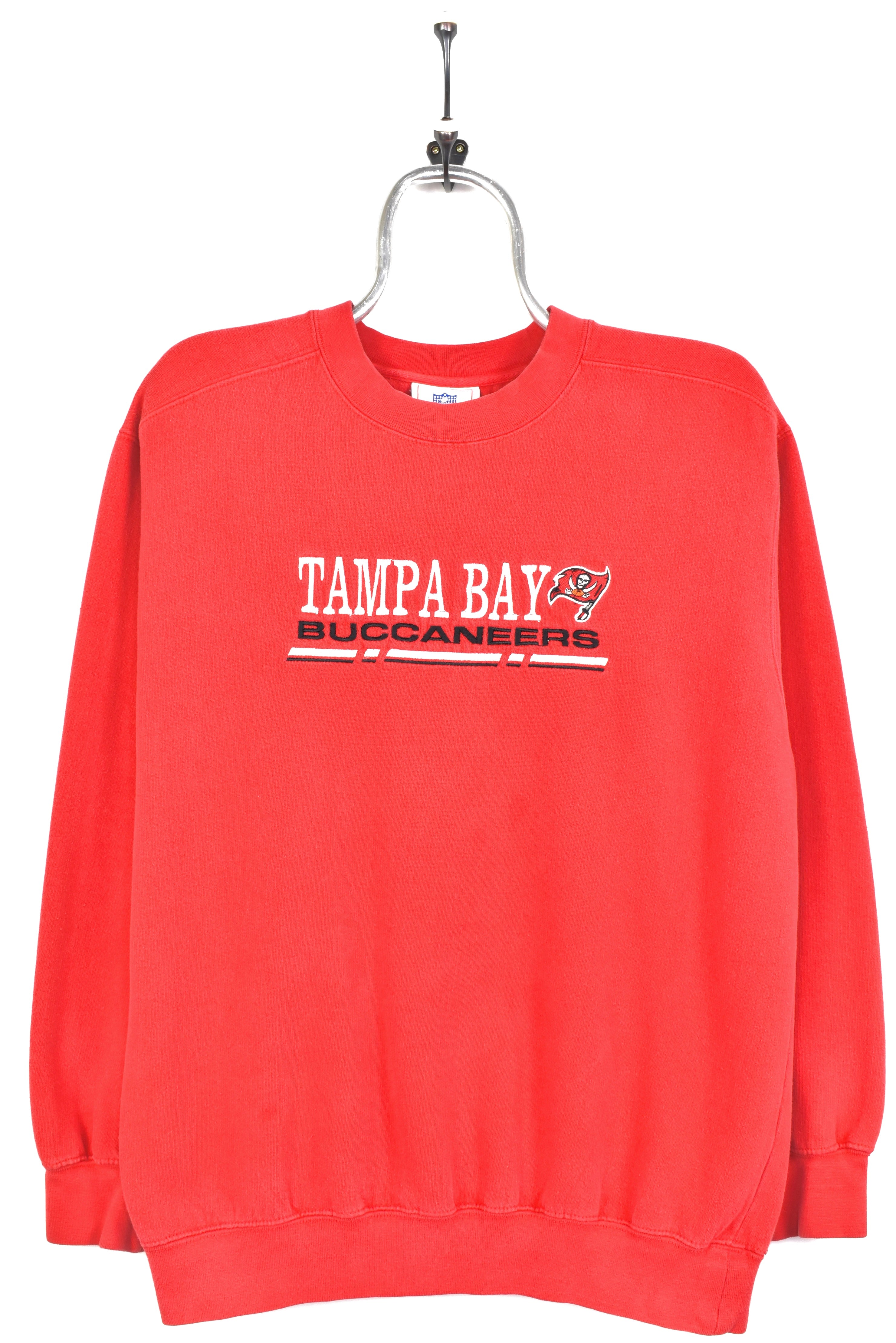 VINTAGE NFL TAMPA BAY BUCCANEERS EMBROIDERED SWEATSHIRT | LARGE PRO SPORT