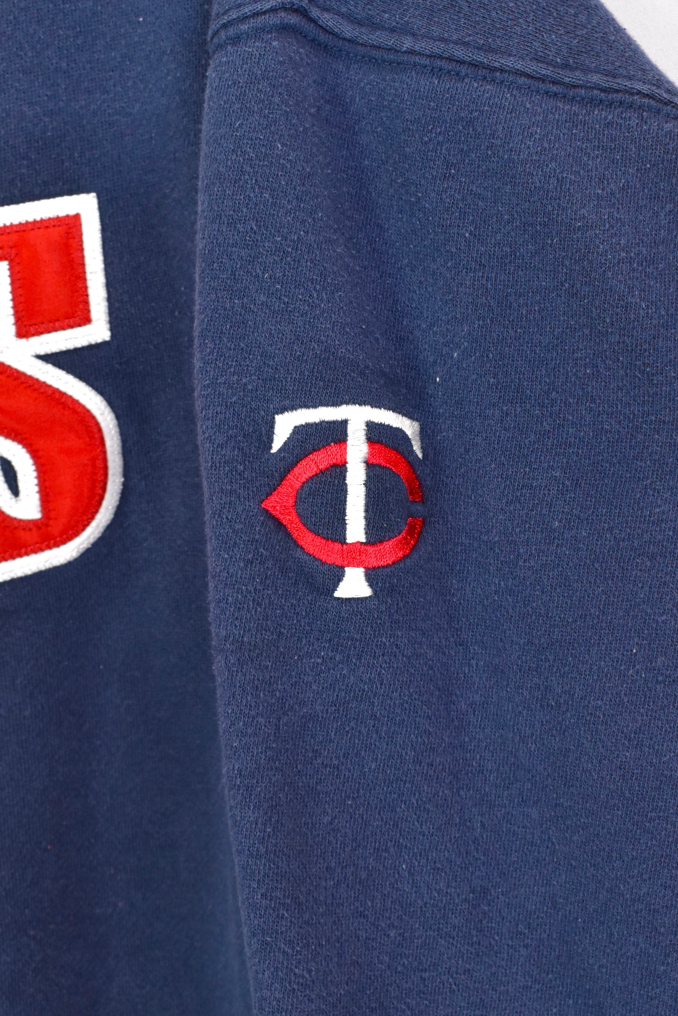 Vintage Minnesota Twins sweatshirt, MLB navy blue embroidered crewneck - AU XXXL PRO SPORT