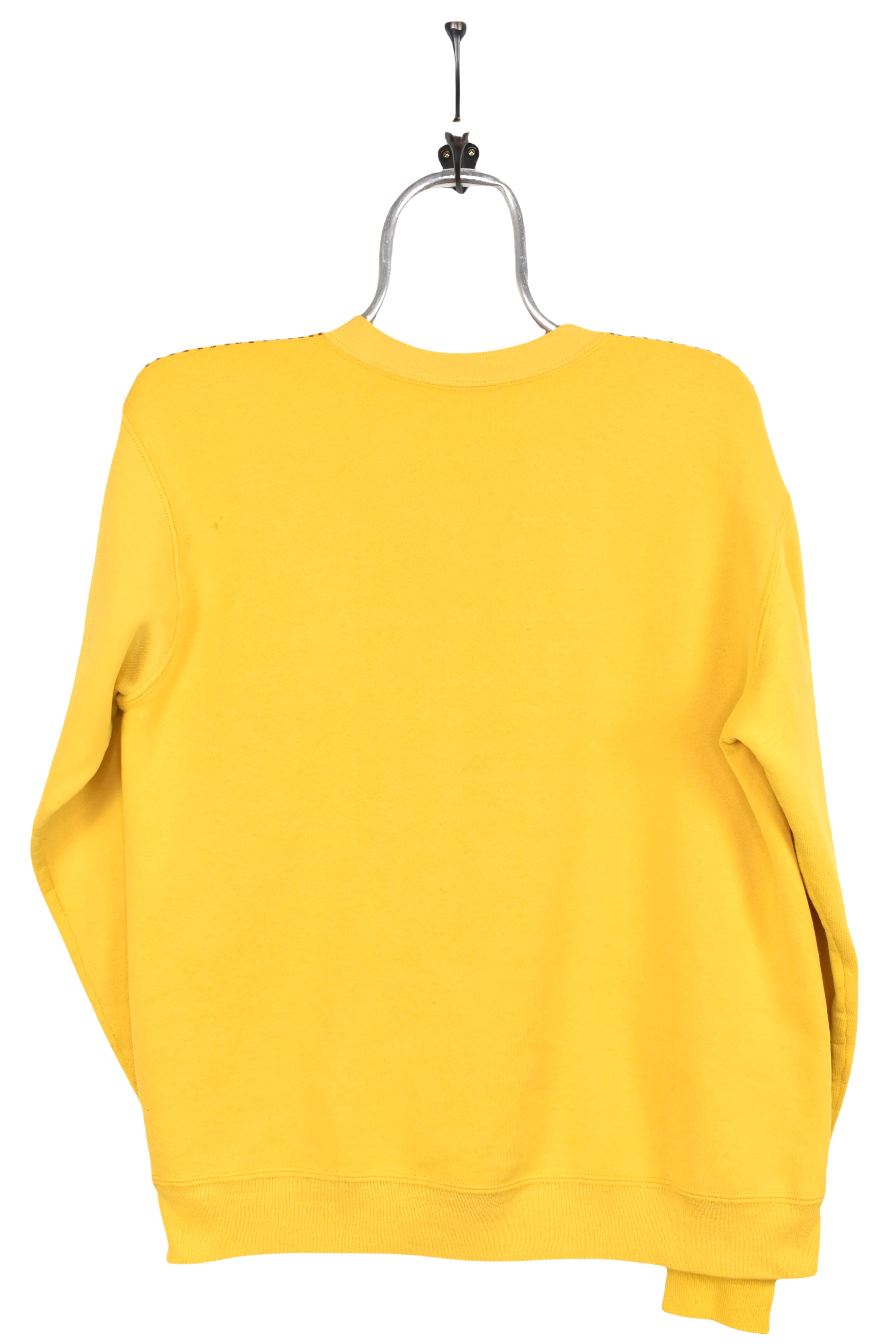Custom Mickey Mouse sweatshirt, yellow graphic crewneck - AU S DISNEY / CARTOON
