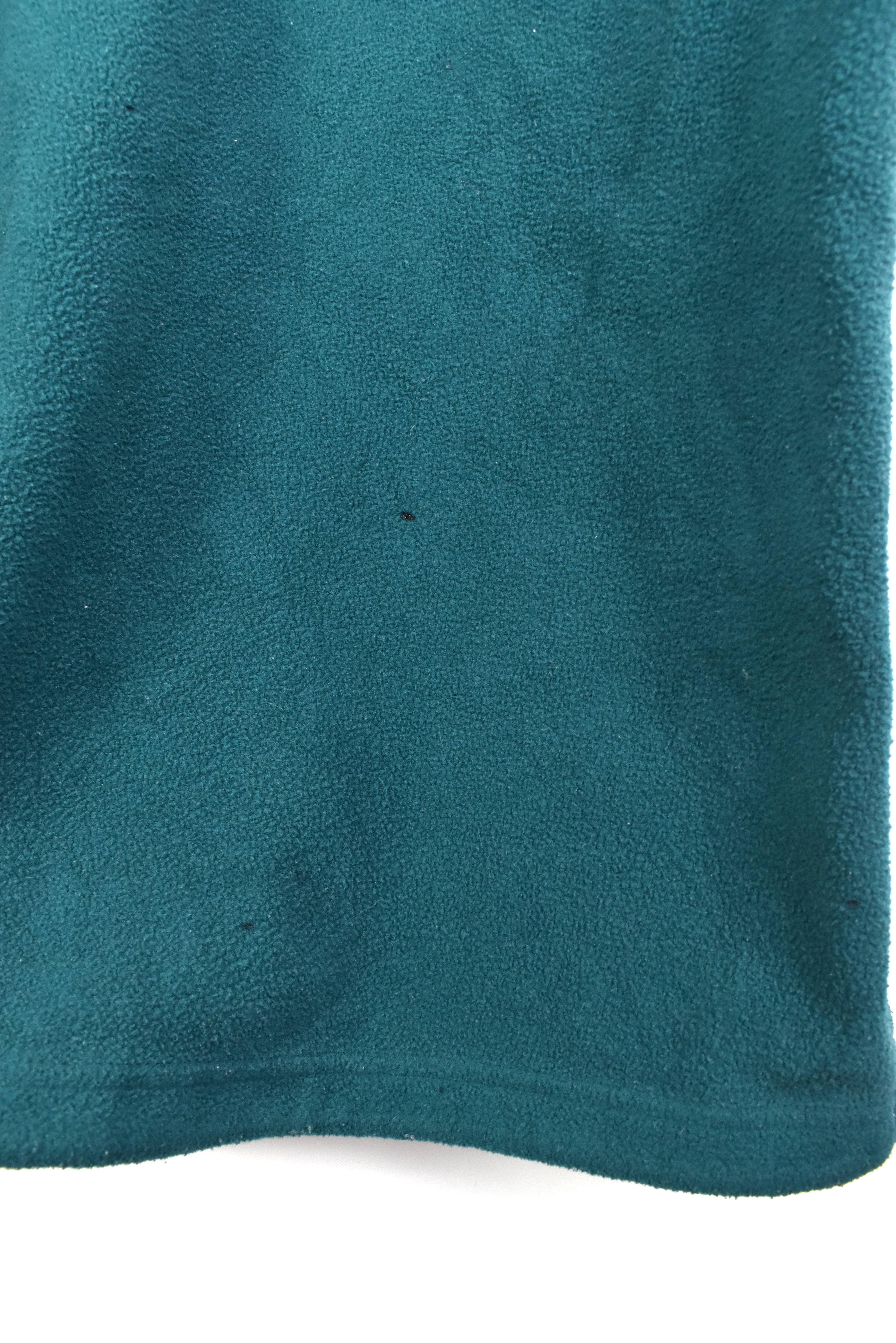 Vintage Philadelphia Eagles fleece, NFL 1/4 zip embroidered sweatshirt - XXXXL, green PRO SPORT