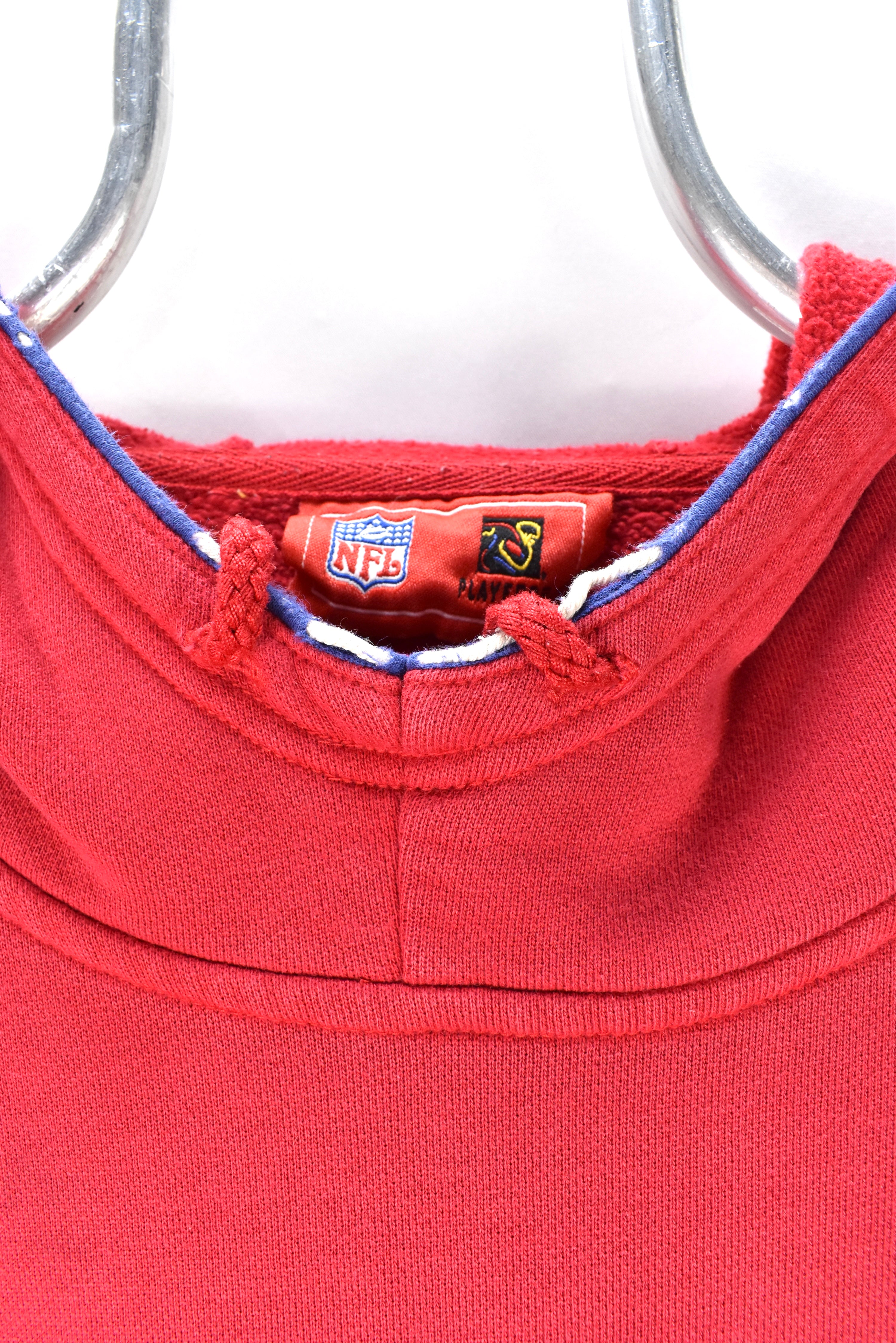VINTAGE NFL NEW YORK GIANTS RED HOODIE | XXL PRO SPORT
