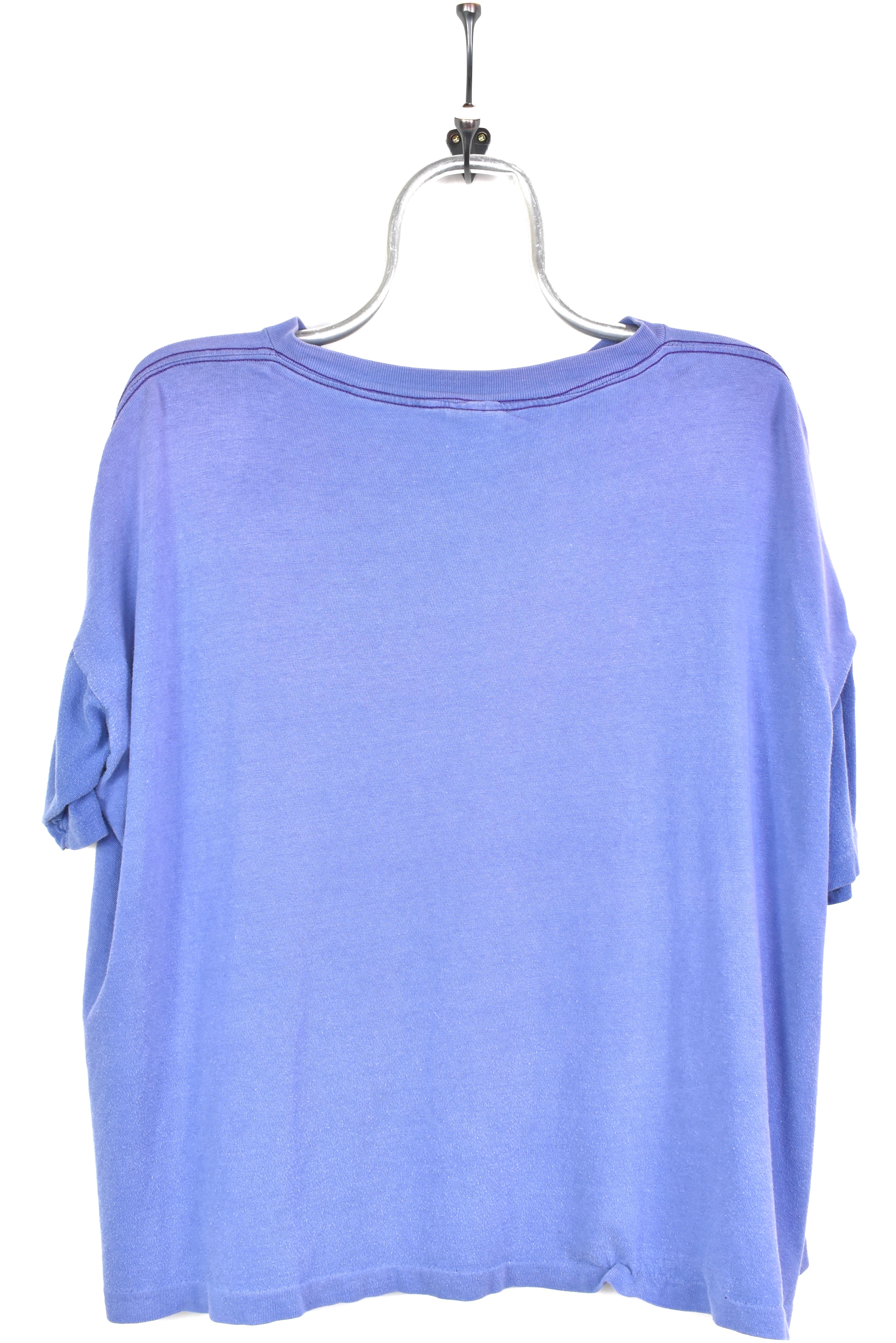 VINTAGE NBA CHARLOTTE HORNETS PURPLE T-SHIRT | LARGE PRO SPORT