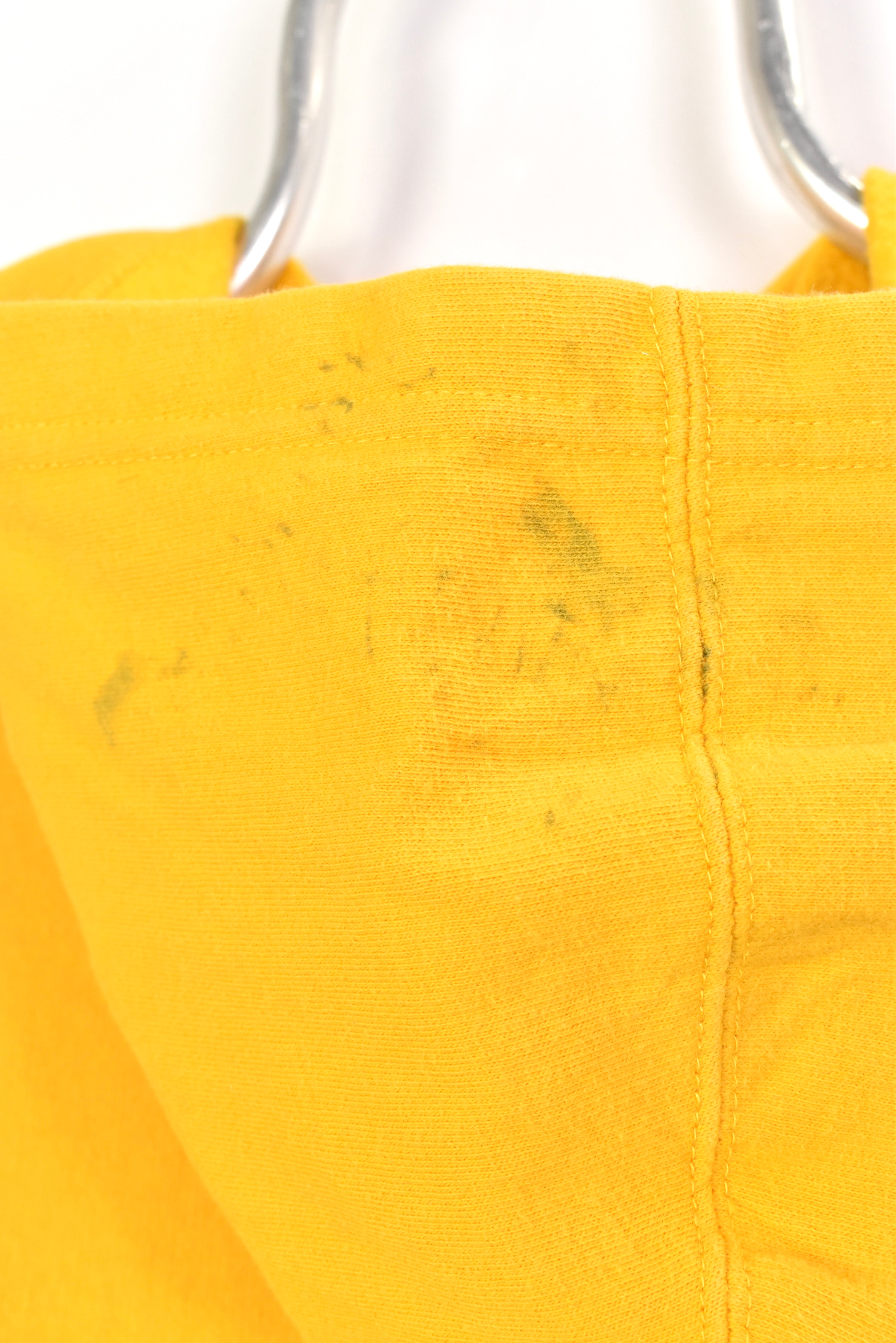 Vintage Nike embroidered yellow hoodie | Small NIKE