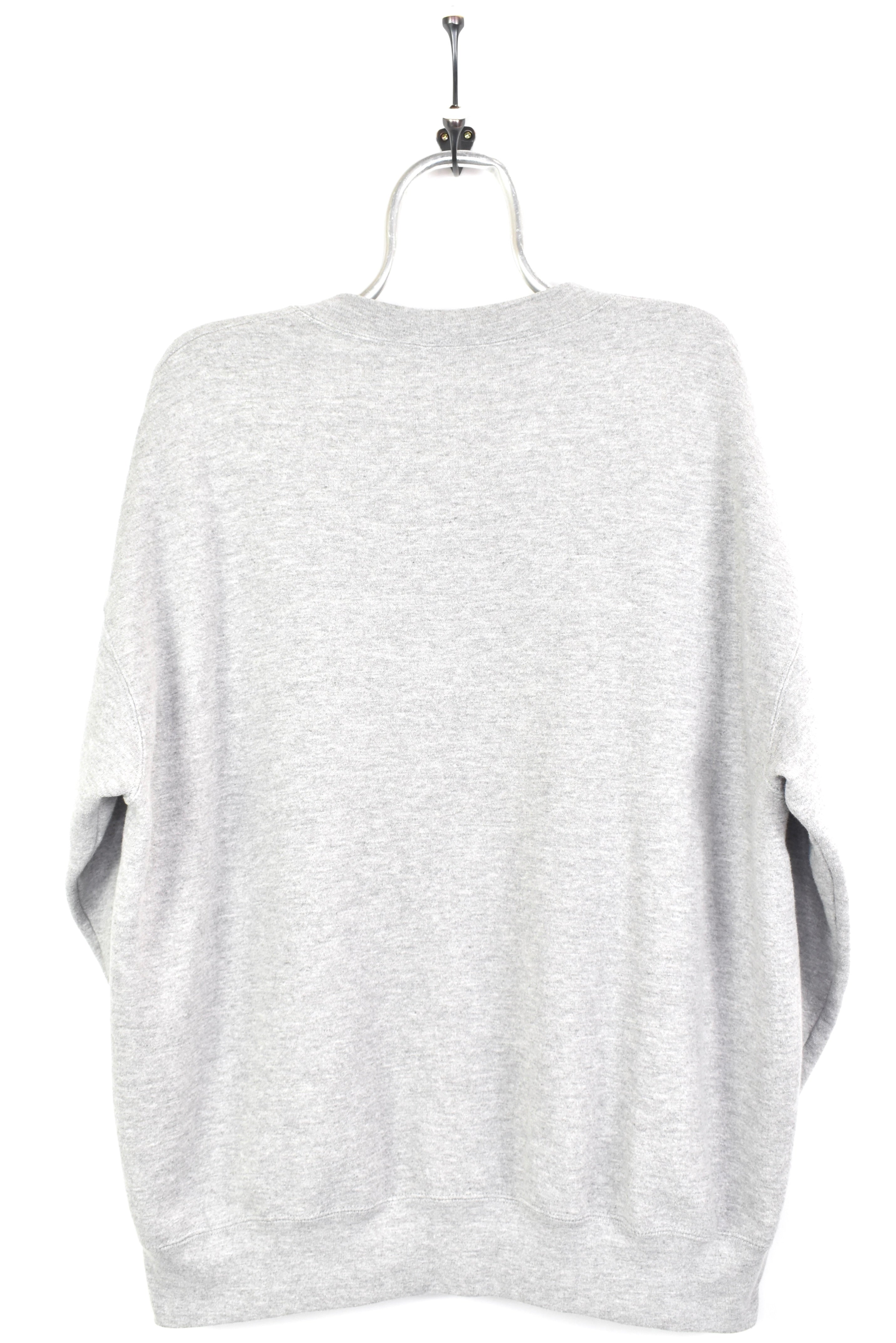 VINTAGE NFL DENVER BRONCOS EMBROIDERED GREY SWEATSHIRT | XXL PRO SPORT