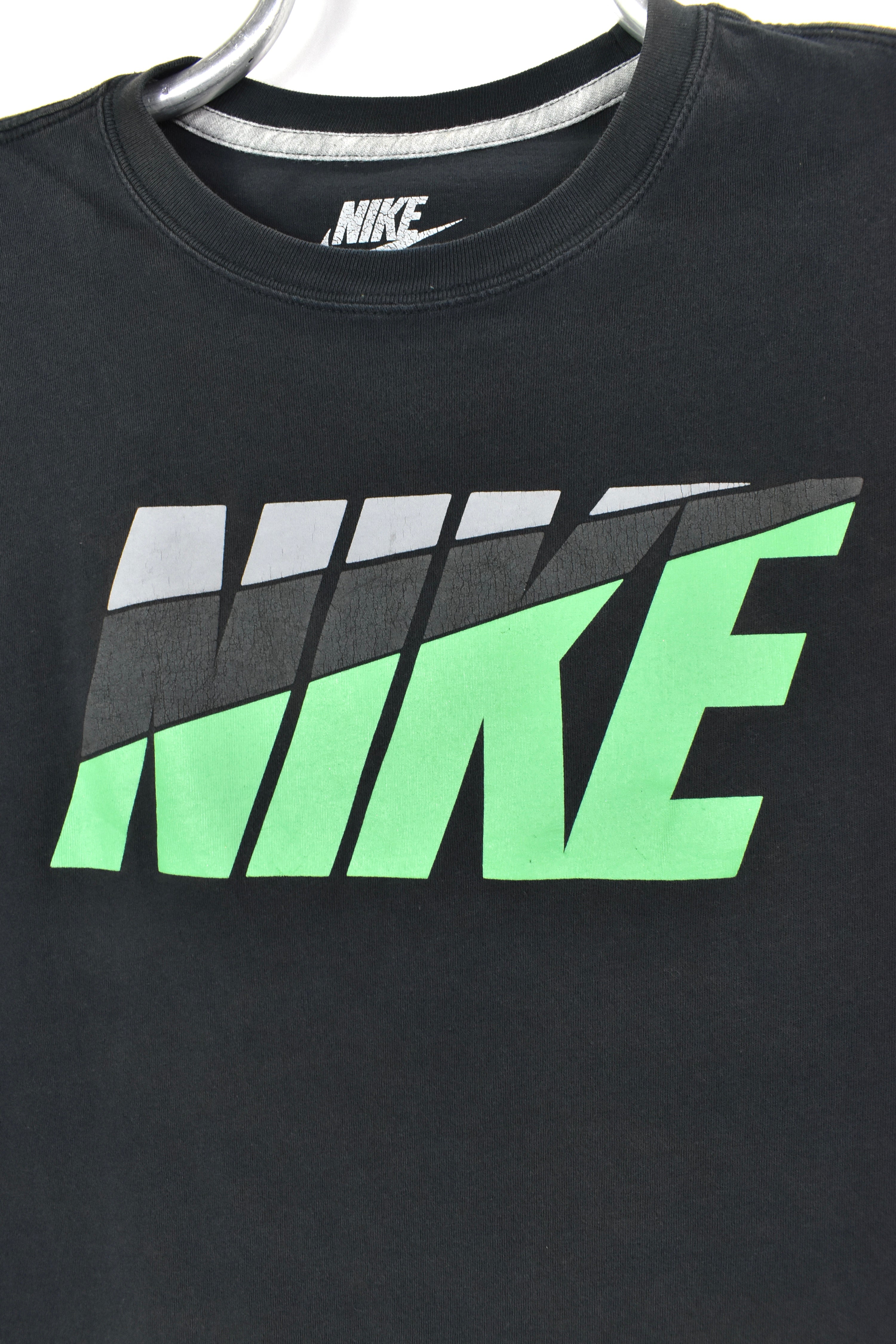 VINTAGE NIKE BLACK T-SHIRT | LARGE NIKE
