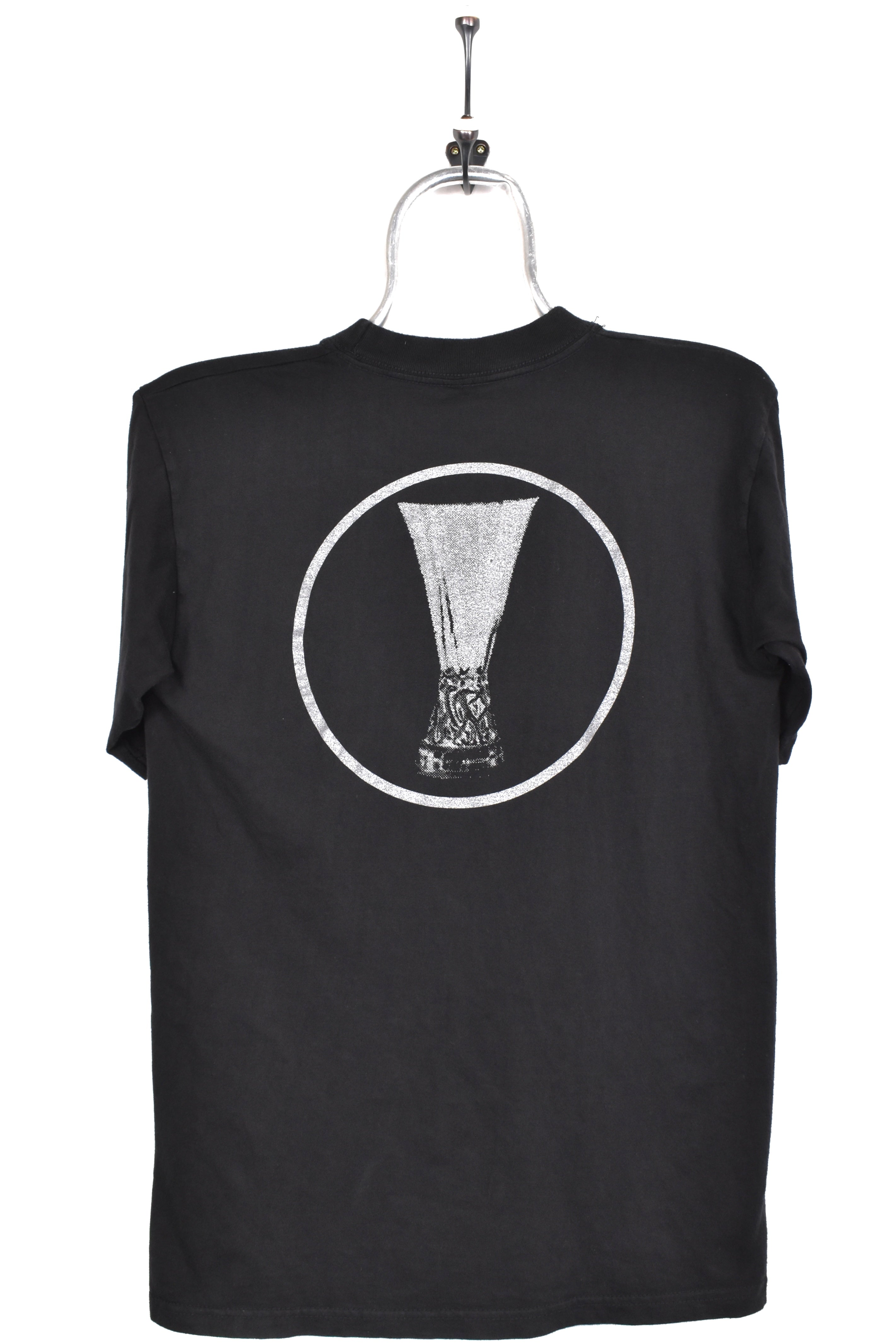 Vintage Feyenoord Rotterdam shirt, 2002 UEFA Europa League black tee - AU XS PRO SPORT