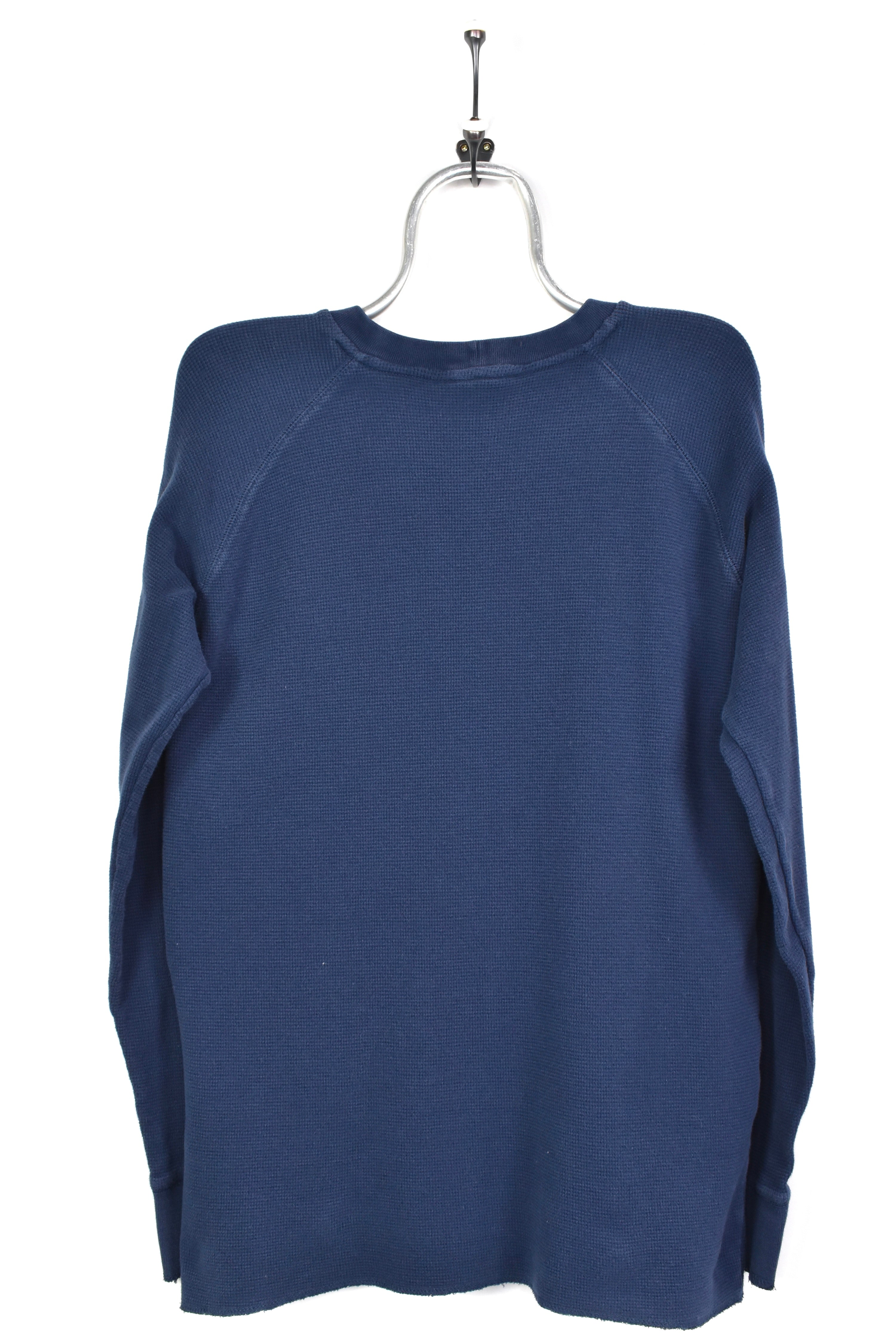 VINTAGE NIKE EMBROIDERED NAVY SWEATSHIRT | LARGE NIKE