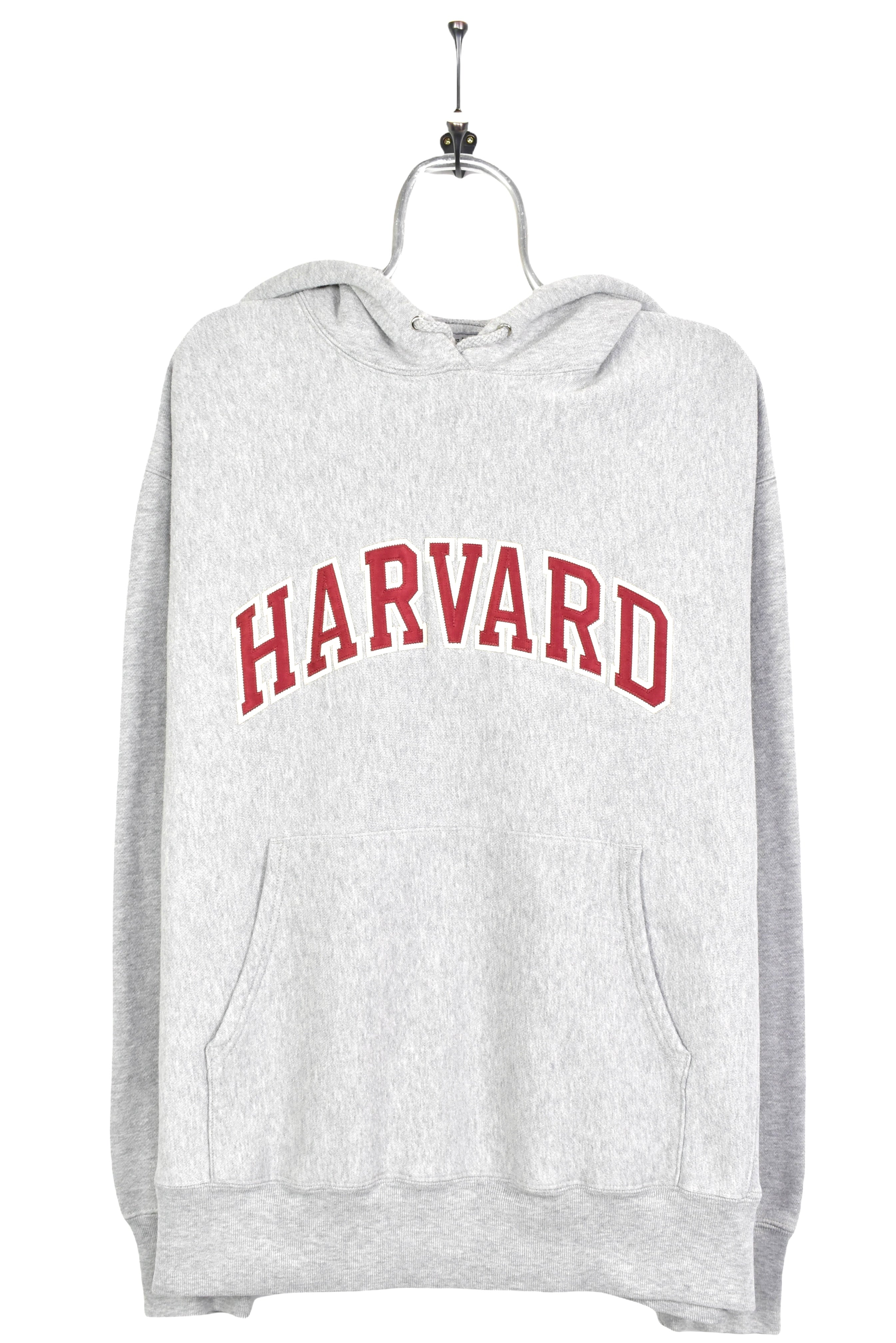 *RARE* Vintage Harvard University embroidered grey hoodie | XL COLLEGE