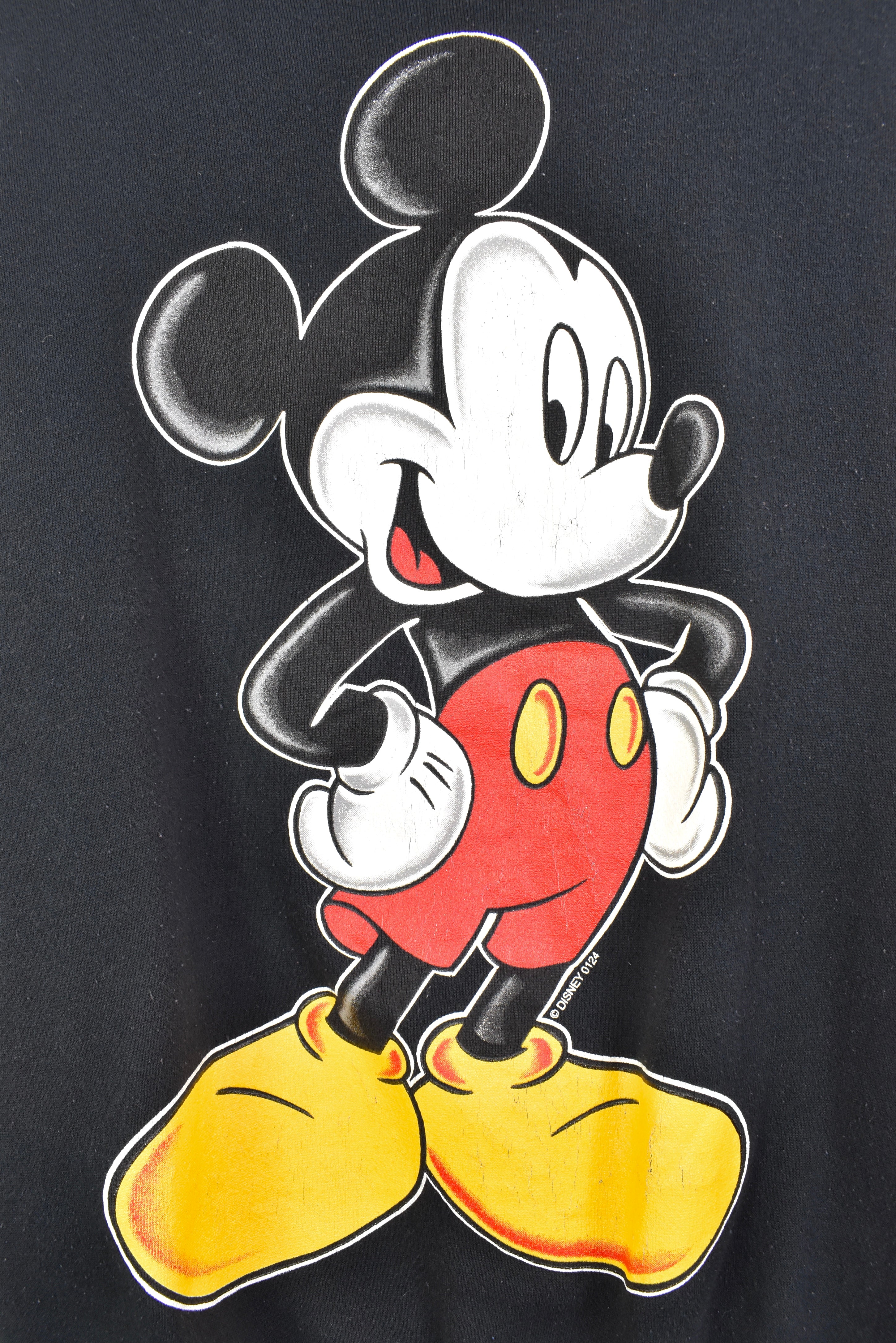 Vintage disney mickey black sweatshirt | xxxl DISNEY / CARTOON