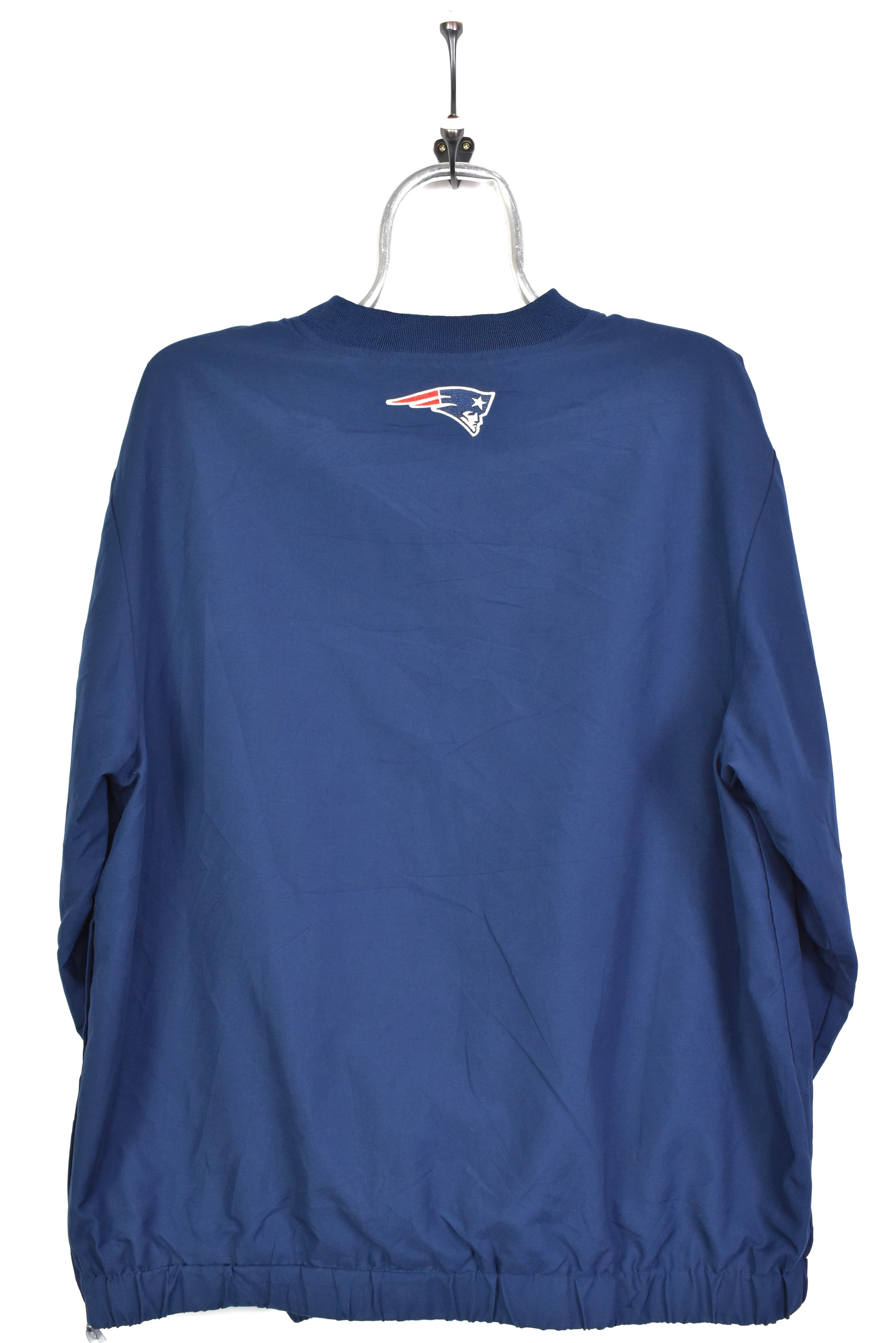 Vintage nfl new england patriots navy pullover | large PRO SPORT
