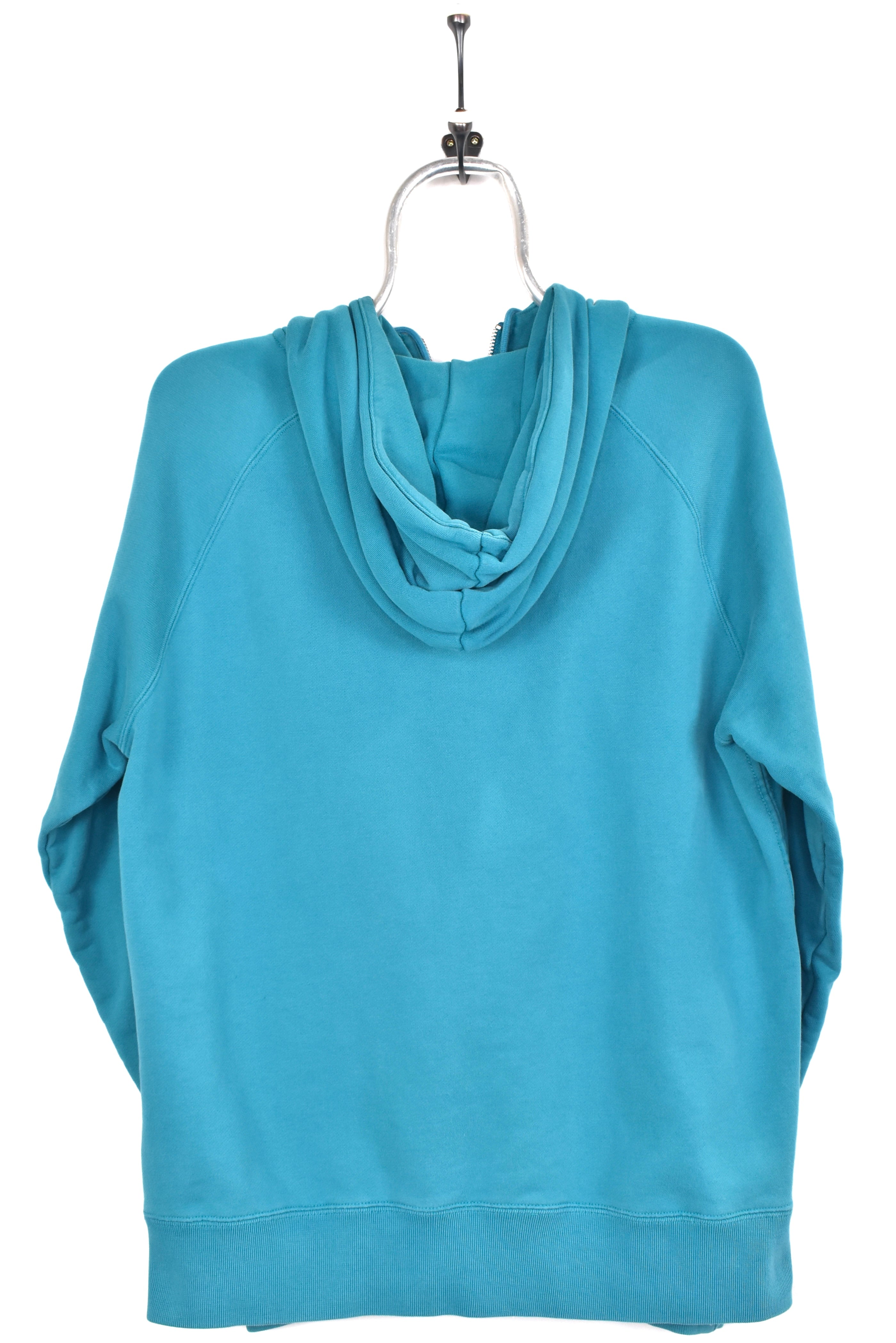 Vintage Nike hoodie, blue embroidered sweatshirt - AU Medium NIKE