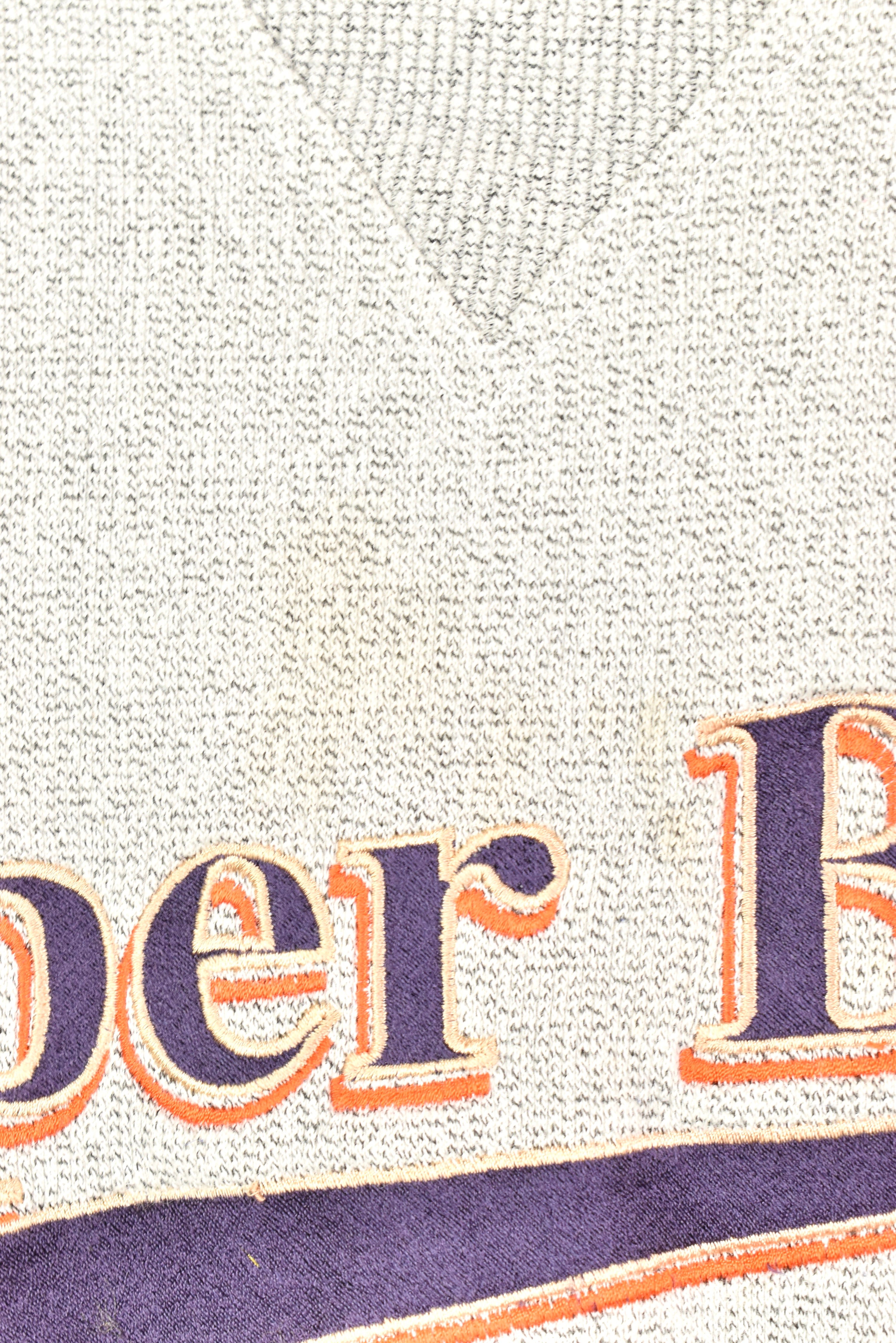 Vintage Superbowl sweatshirt, 2001 NFL grey embroidered crewneck - AU XXL PRO SPORT