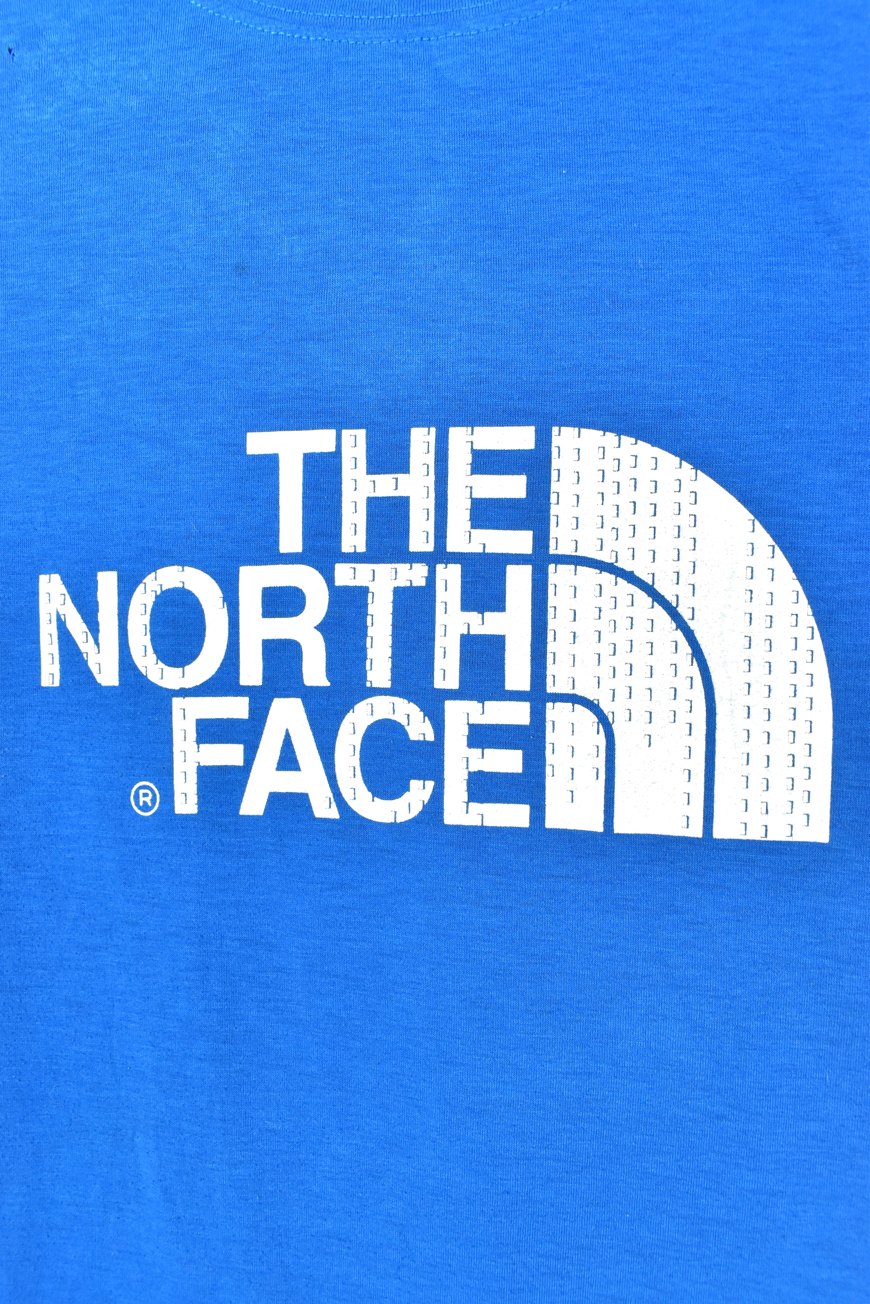 VINTAGE THE NORTH FACE BLUE T-SHIRT | MEDIUM THE NORTH FACE