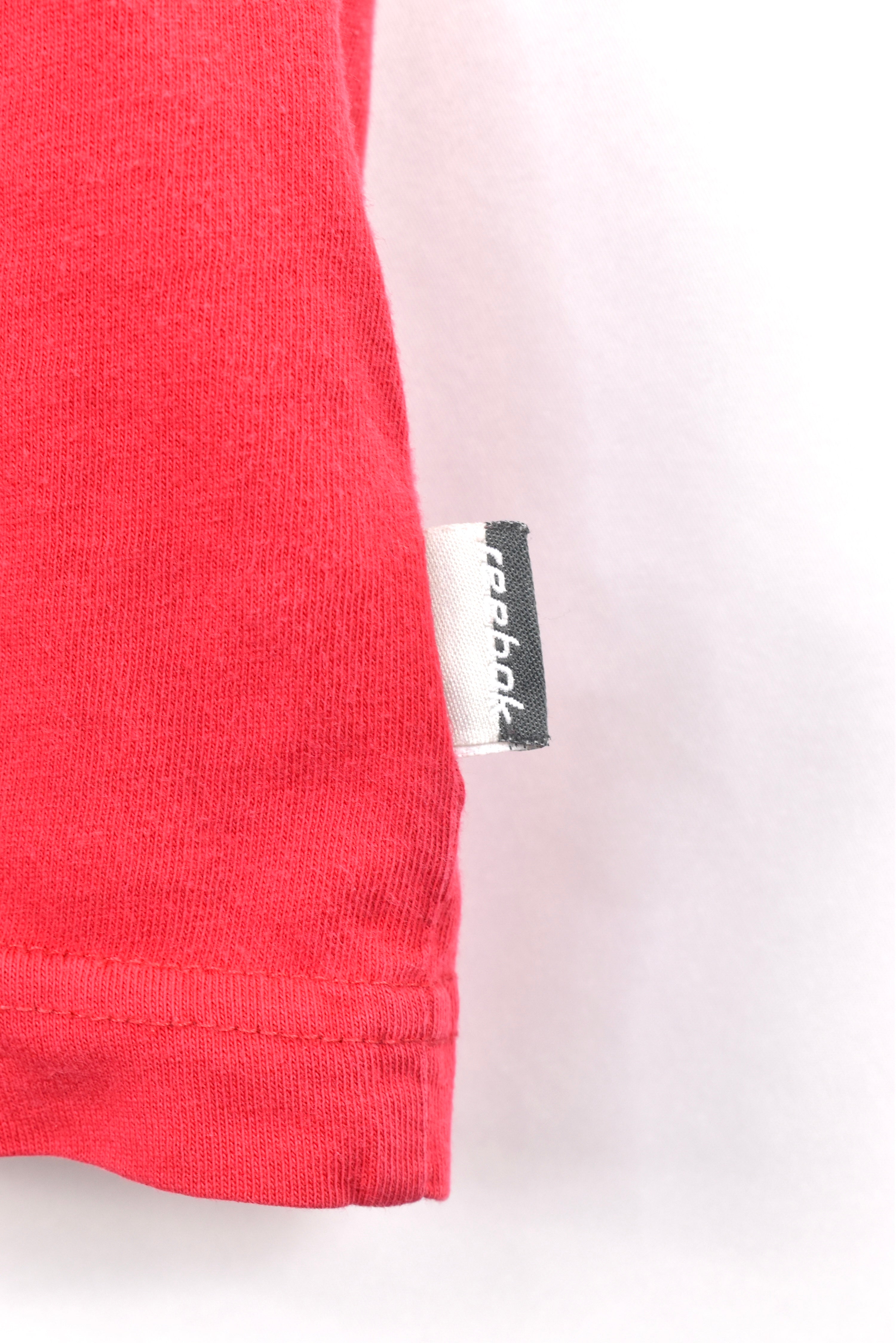 Vintage Reebok shirt, short sleeve embroidered tee - AU M REEBOK