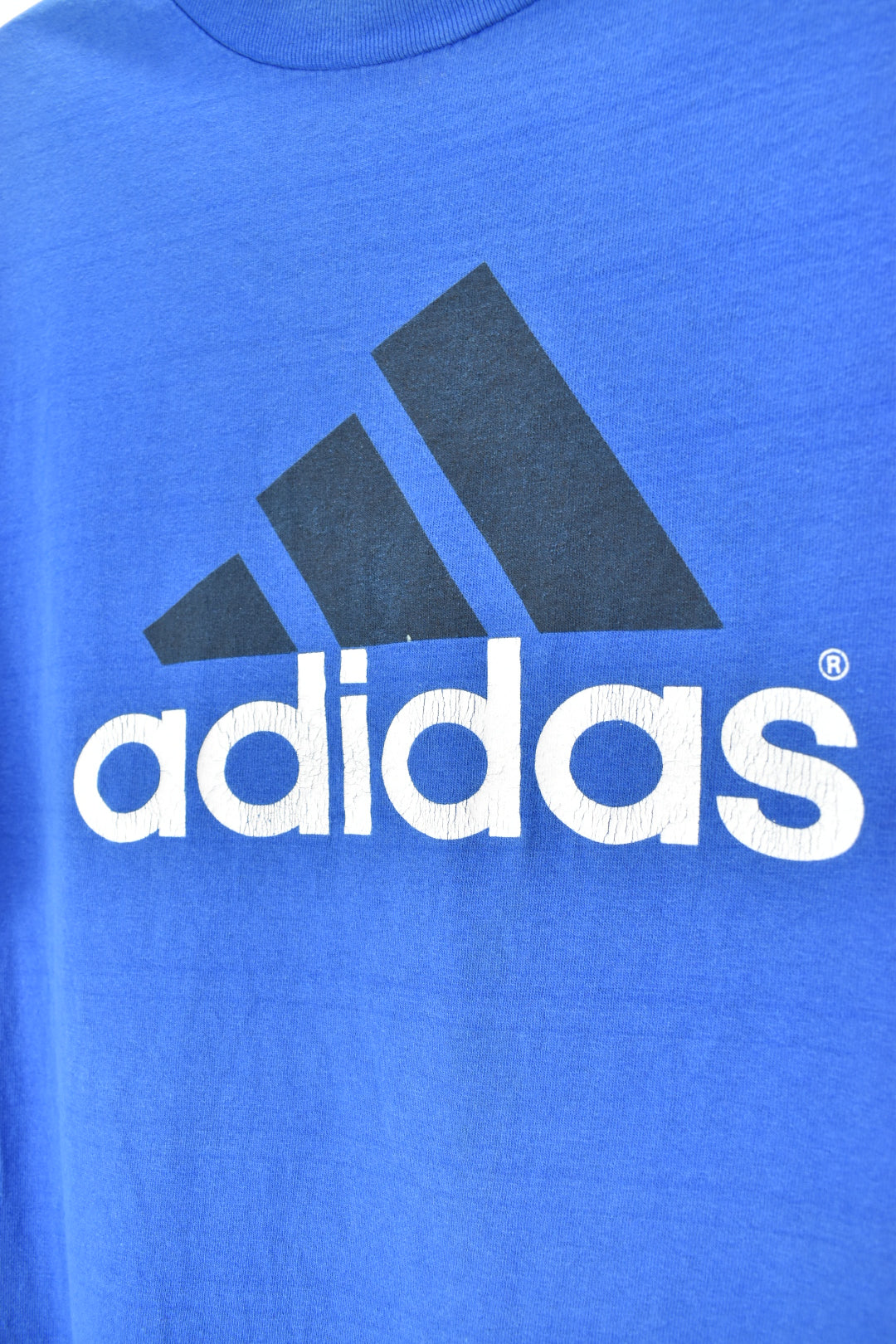 VINTAGE ADIDAS BLUE T-SHIRT | MEDIUM ADIDAS