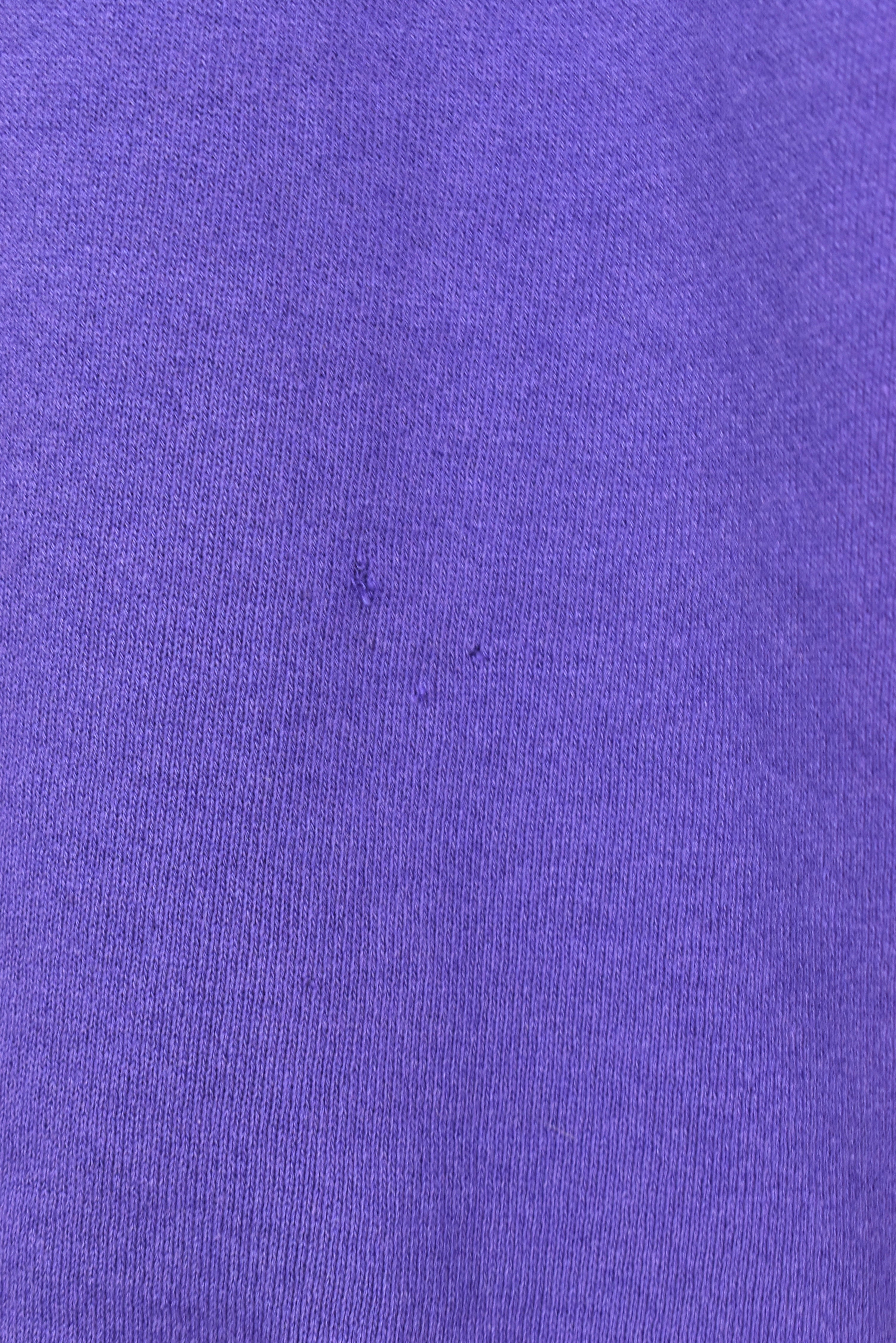 VINTAGE NFL MINNESOTA VIKINGS EMBROIDERED PURPLE SWEATSHIRT | XXL PRO SPORT
