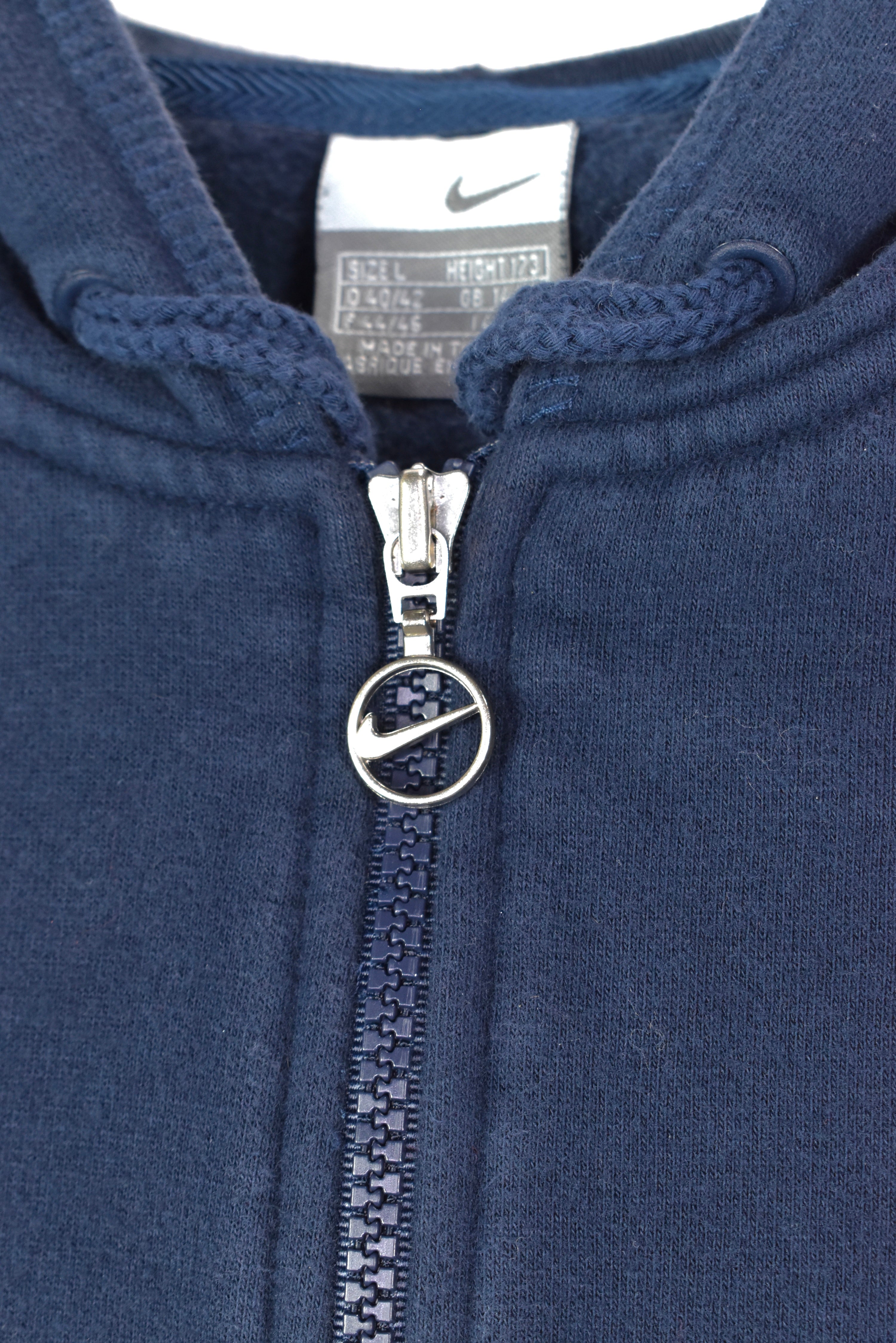 VINTAGE WOMEN'S NIKE NAVY HOODIE | MEDIUM NIKE