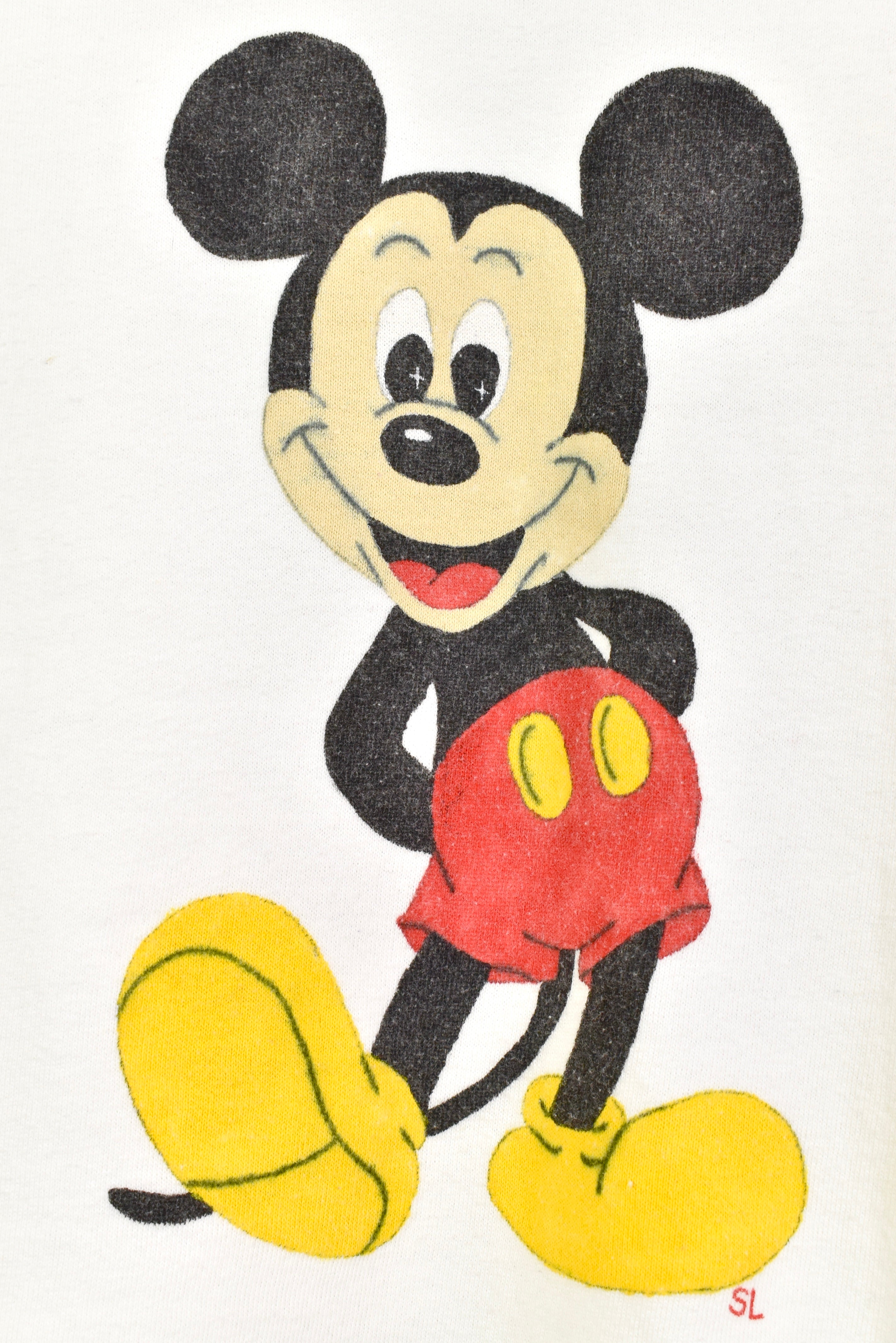 Vintage Disney Mickey white sweatshirt | Medium DISNEY / CARTOON