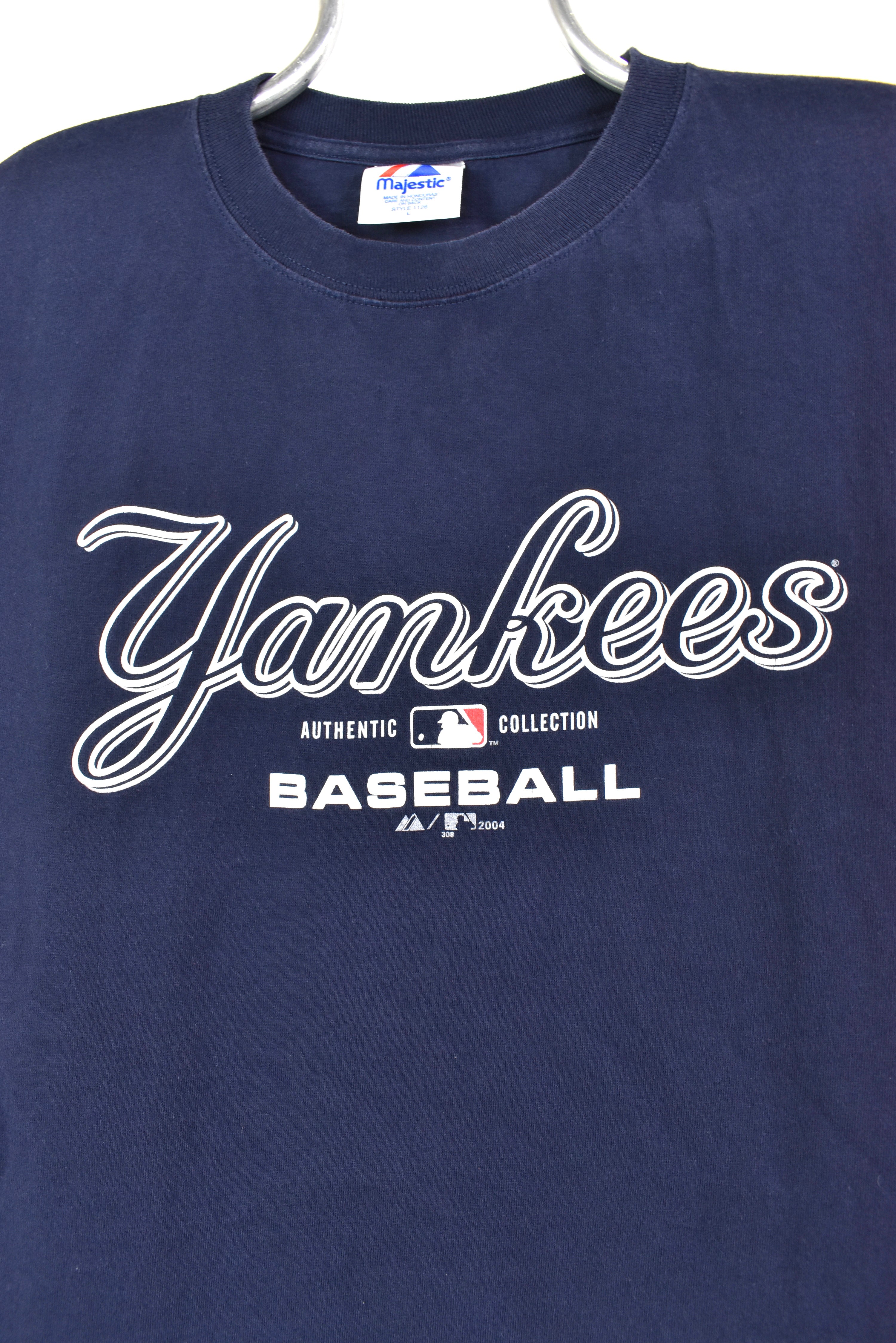 Vintage New York Yankees shirt, MLB navy blue graphic tee - AU L PRO SPORT