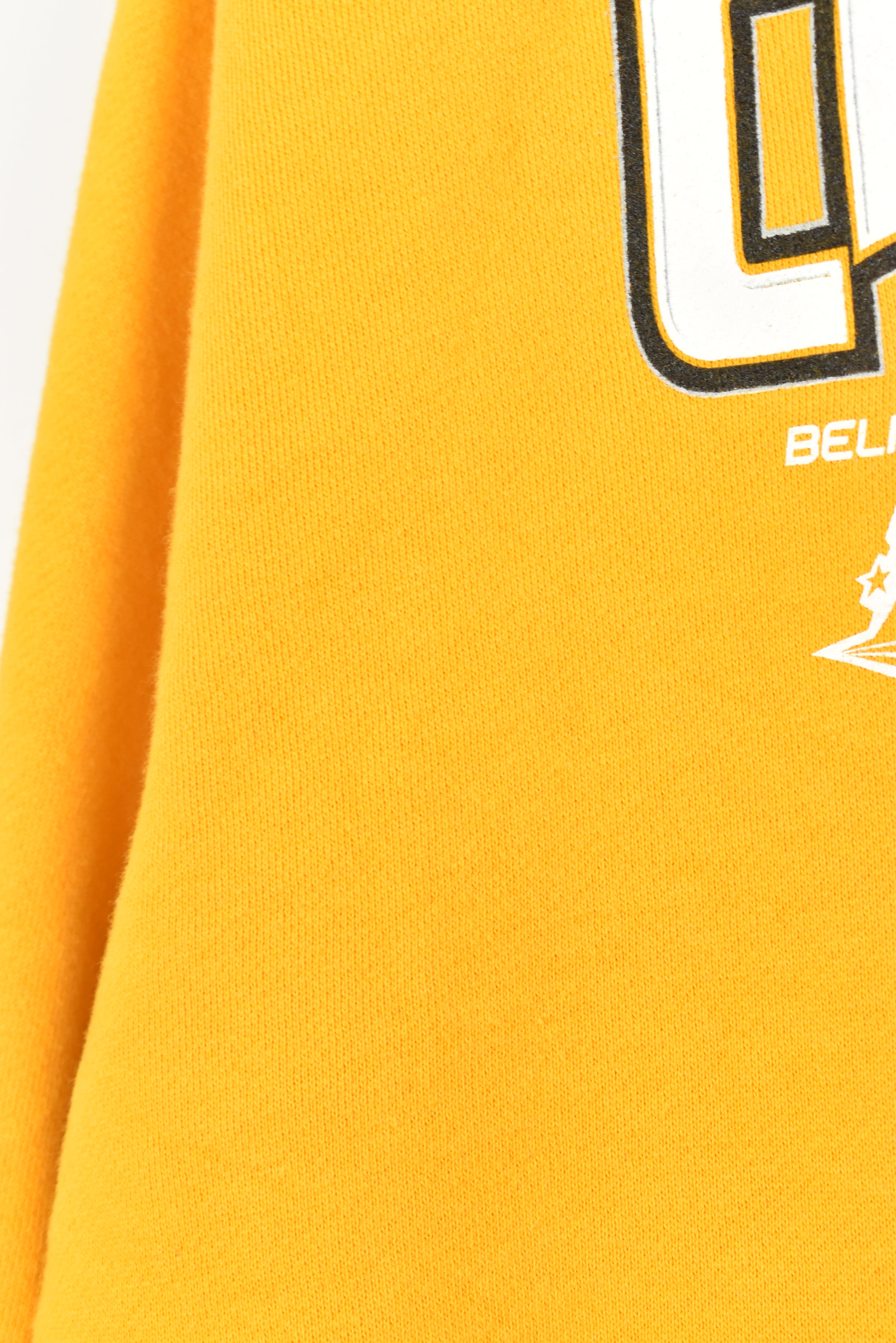 Vintage NFL Pittsburgh Steelers Super Bowl yellow hoodie | Large PRO SPORT
