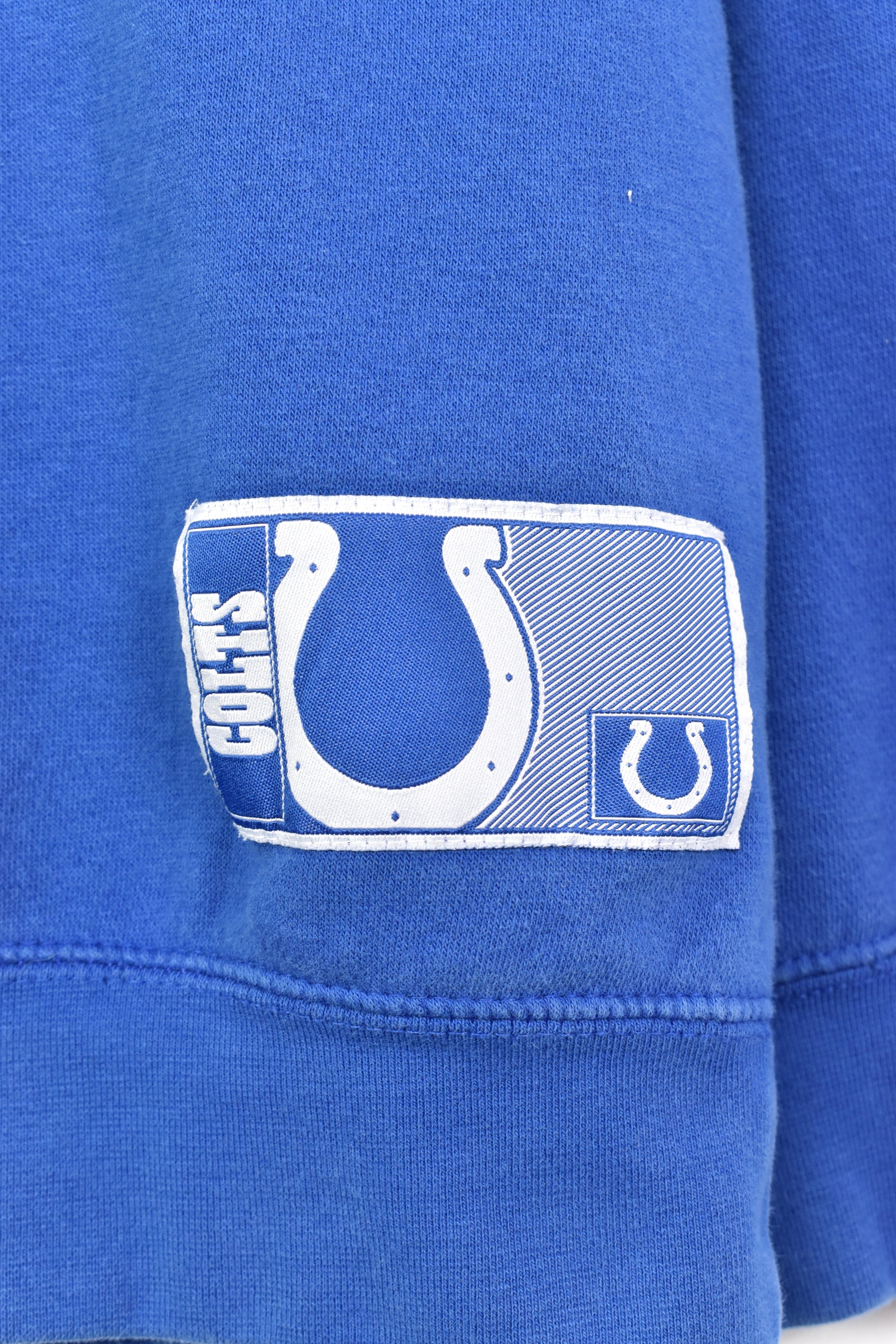 Vintage nfl indianapolis colts embroidered blue sweatshirt | large PRO SPORT