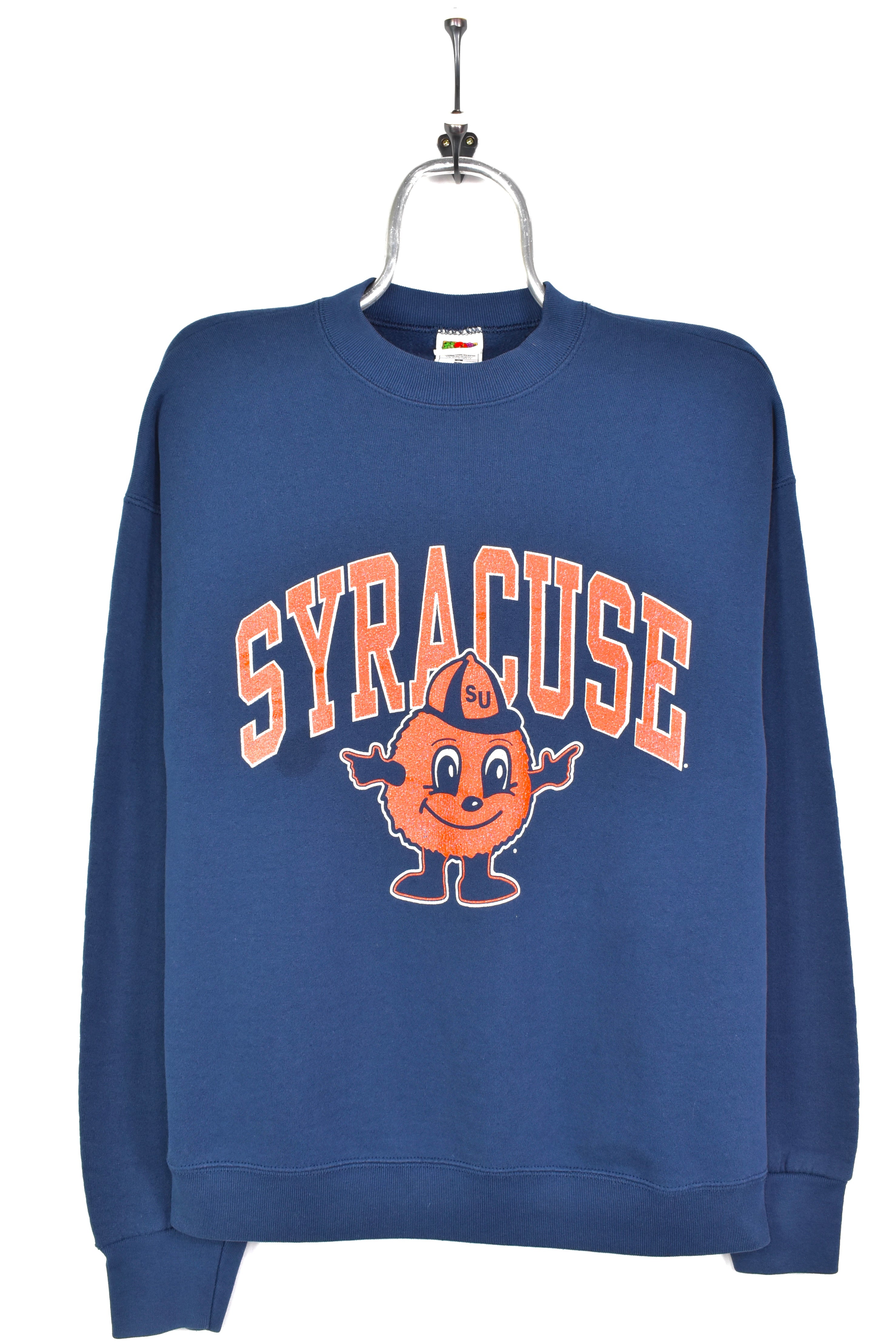 VINTAGE SYRACUSE UNIVERSITY NAVY SWEATSHIRT | LARGE COLLEGE