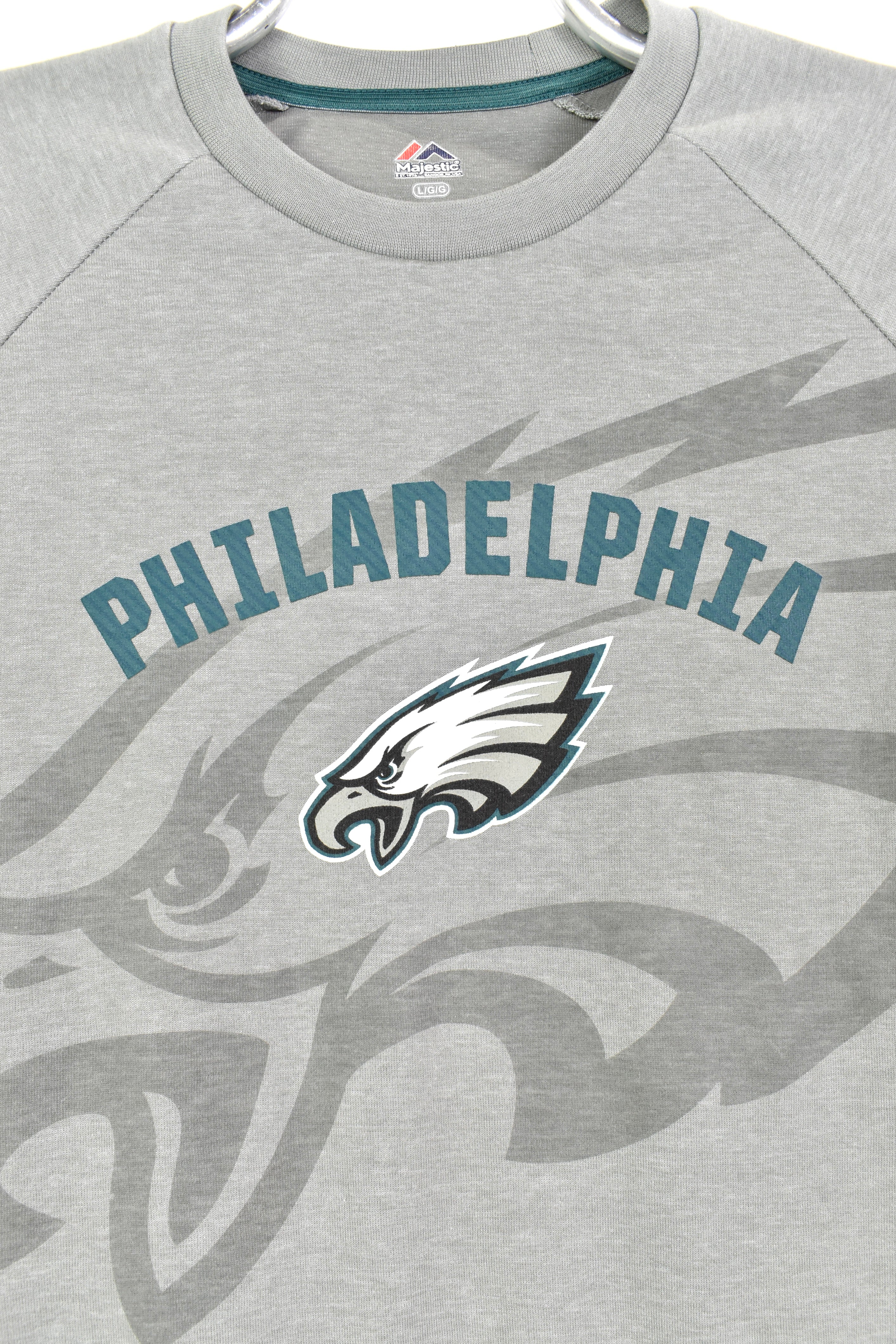 Modern NFL Philadelphia Eagles grey sweatshirt | Large PRO SPORT