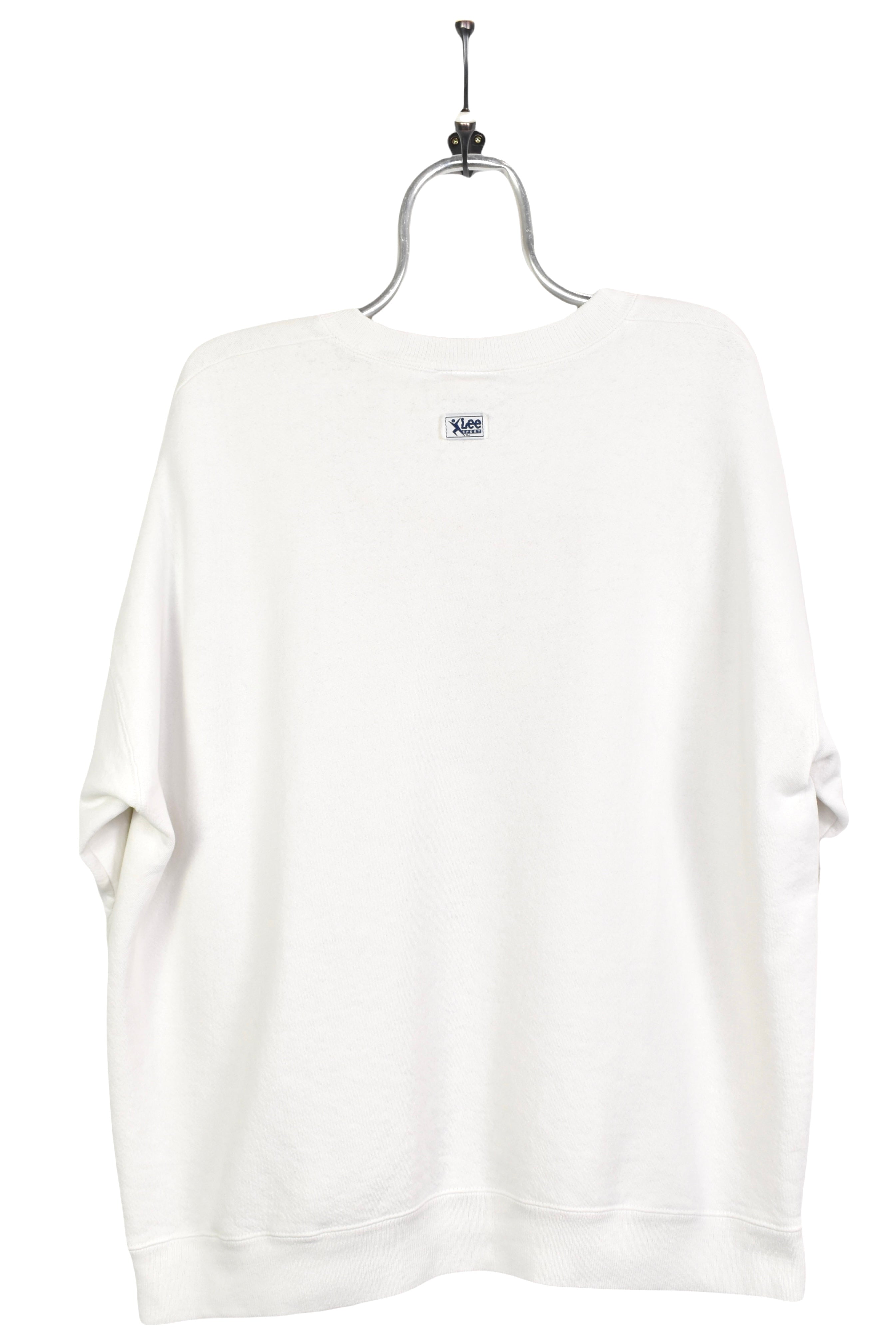 Vintage Green Bay Packers sweatshirt, NFL embroidered crewneck - XXL, white PRO SPORT