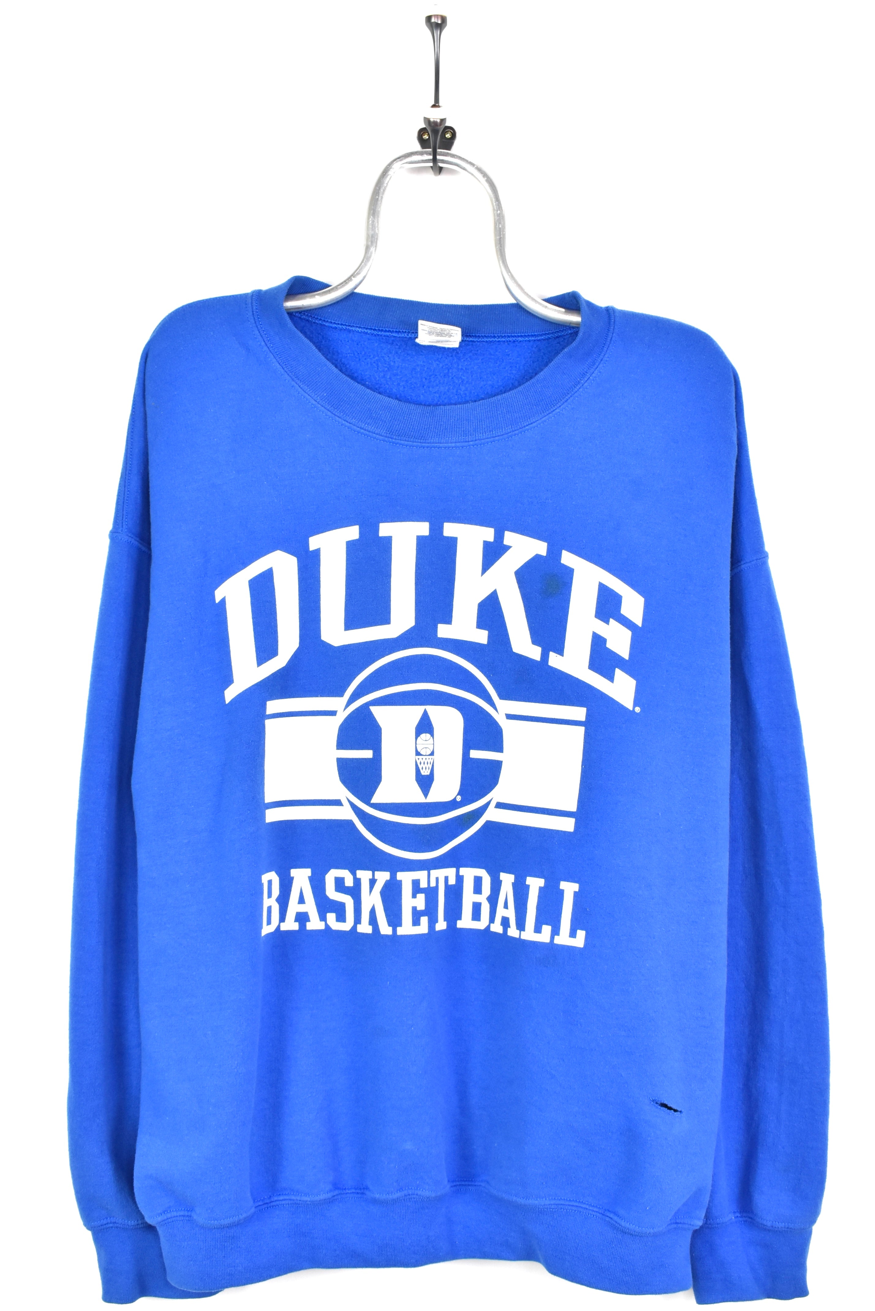 VINTAGE DUKE UNIVERSITY BLUE SWEATSHIRT | XL COLLEGE