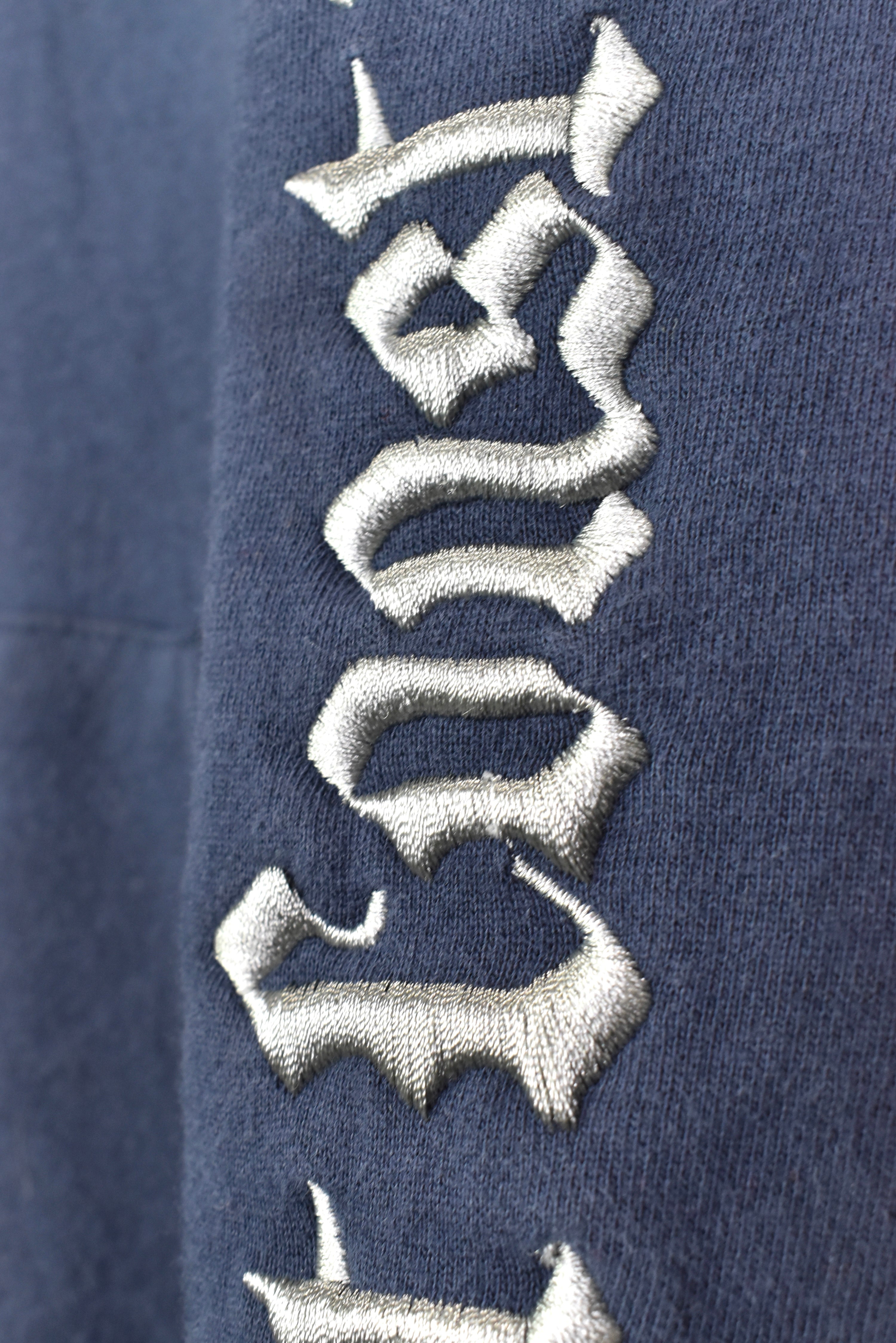 VINTAGE WEST COAST CHOPPERS EMBROIDERED NAVY HOODIE | XXL HARLEY DAVIDSON