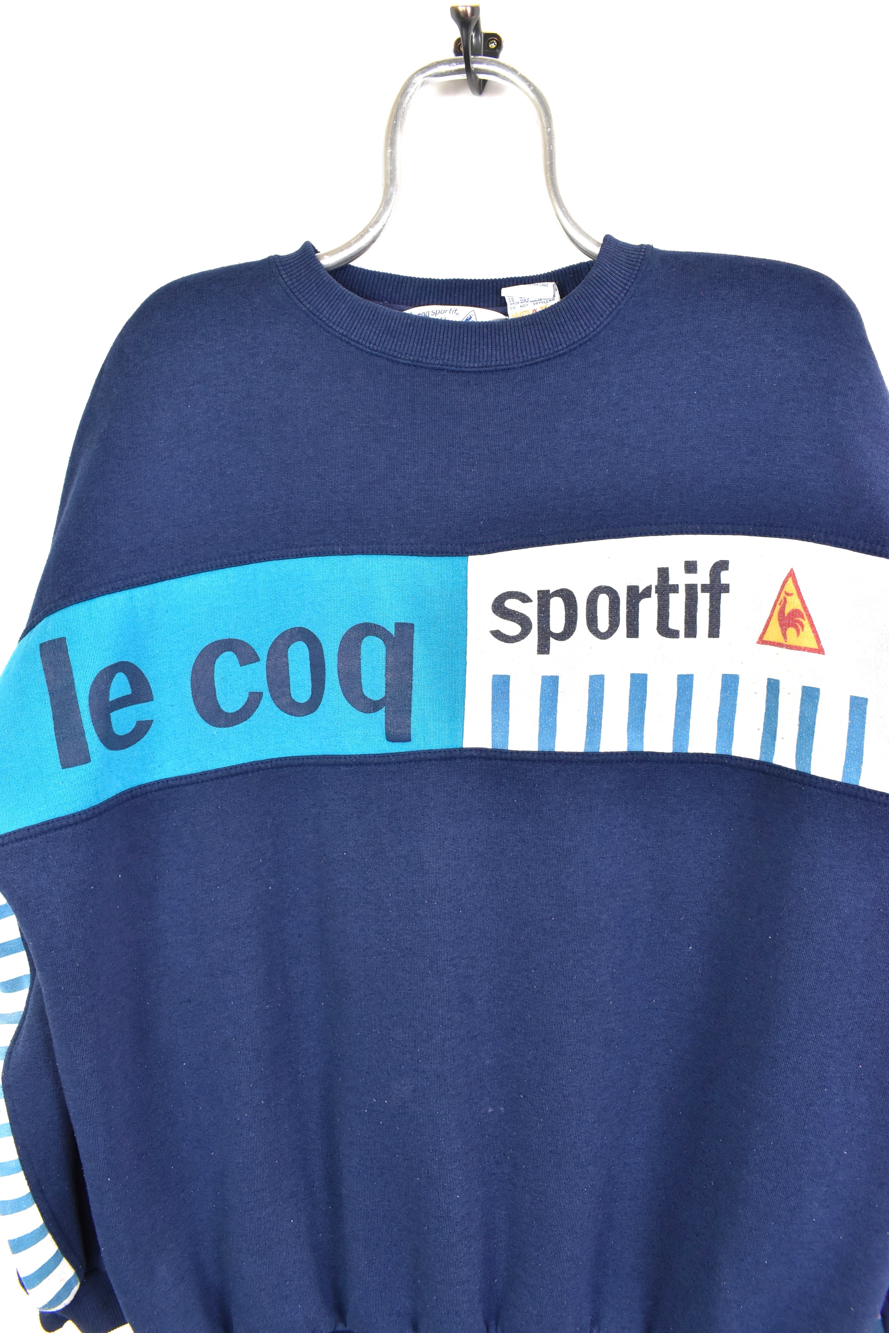 Vintage Le Coq Sportif navy sweatshirt | XL LE COQ SPORTIF