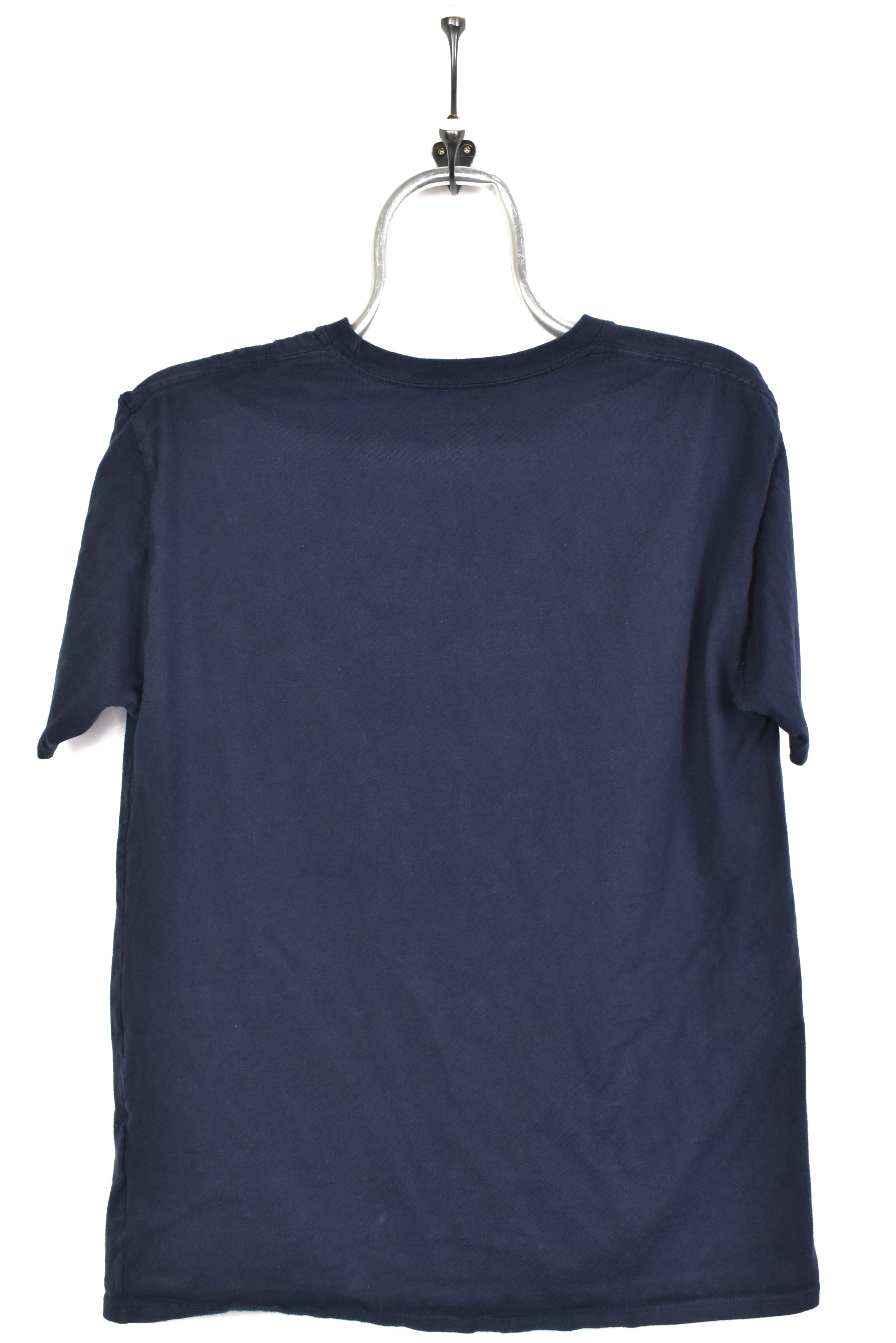 Modern Champion shirt, short sleeve embroidered tee - medium, navy blue CHAMPION