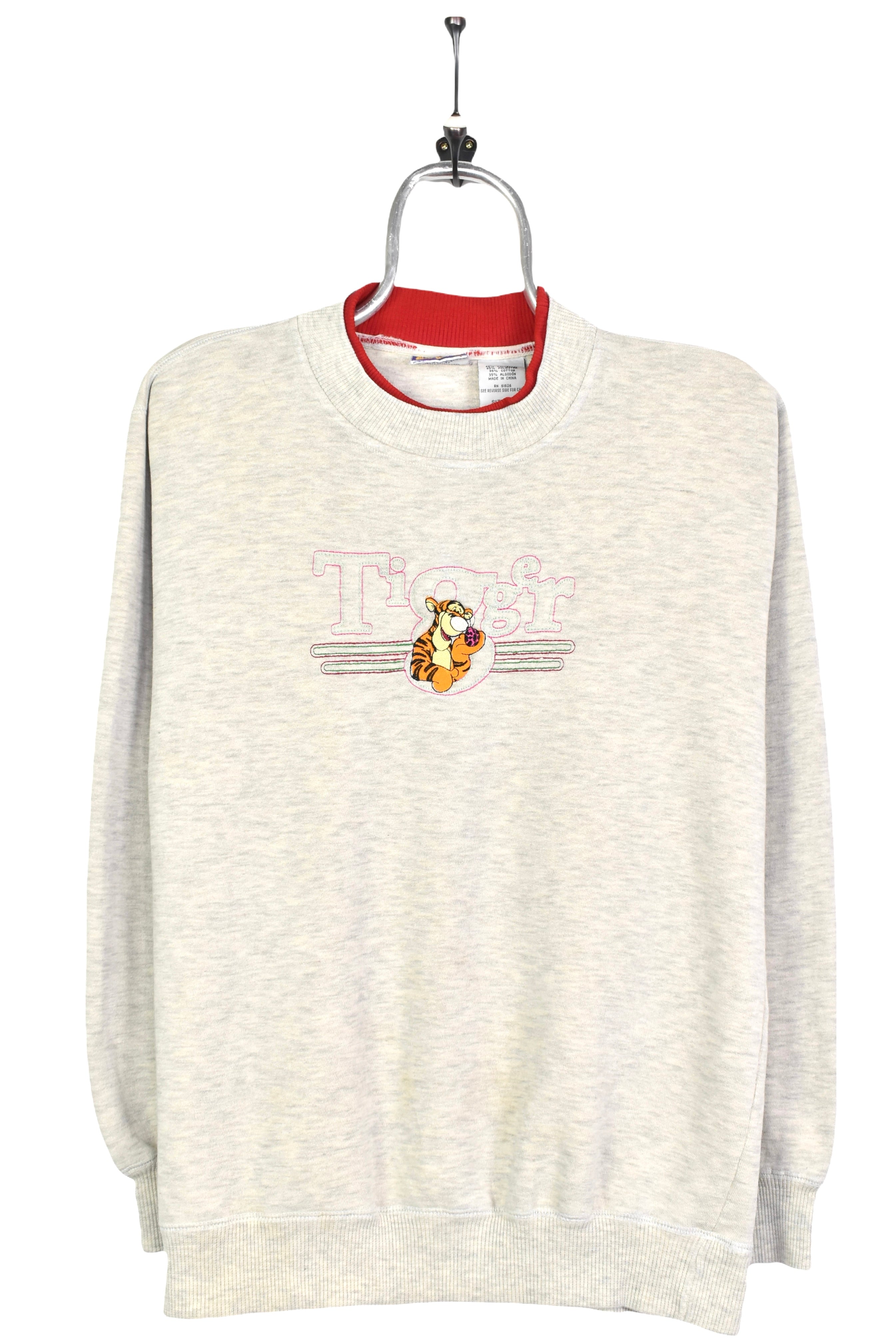 Vintage Disney Tigger embroidered cream sweatshirt | Medium DISNEY / CARTOON