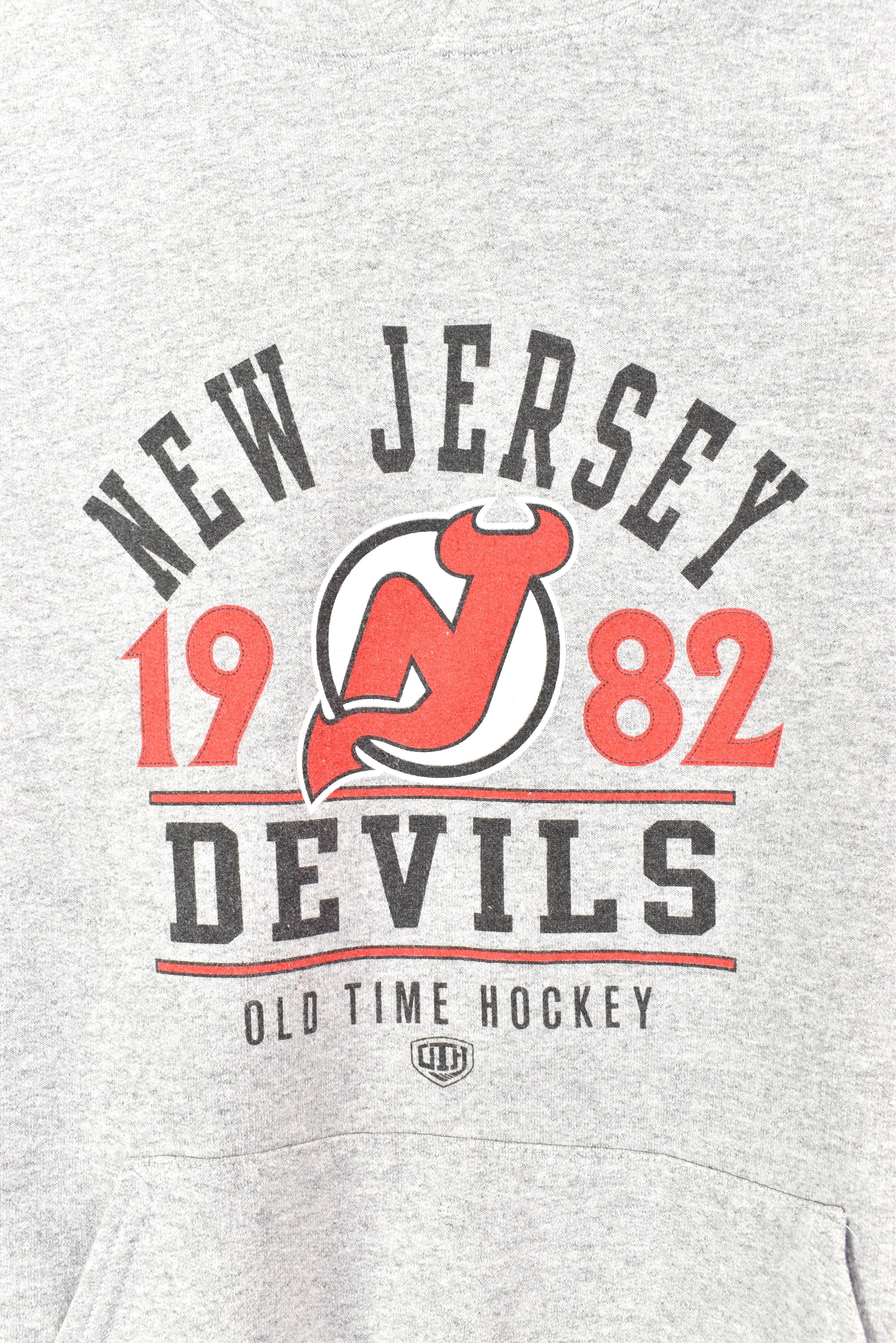 MODERN NHL NEW JERSEY DEVILS GREY HOODIE | XL PRO SPORT