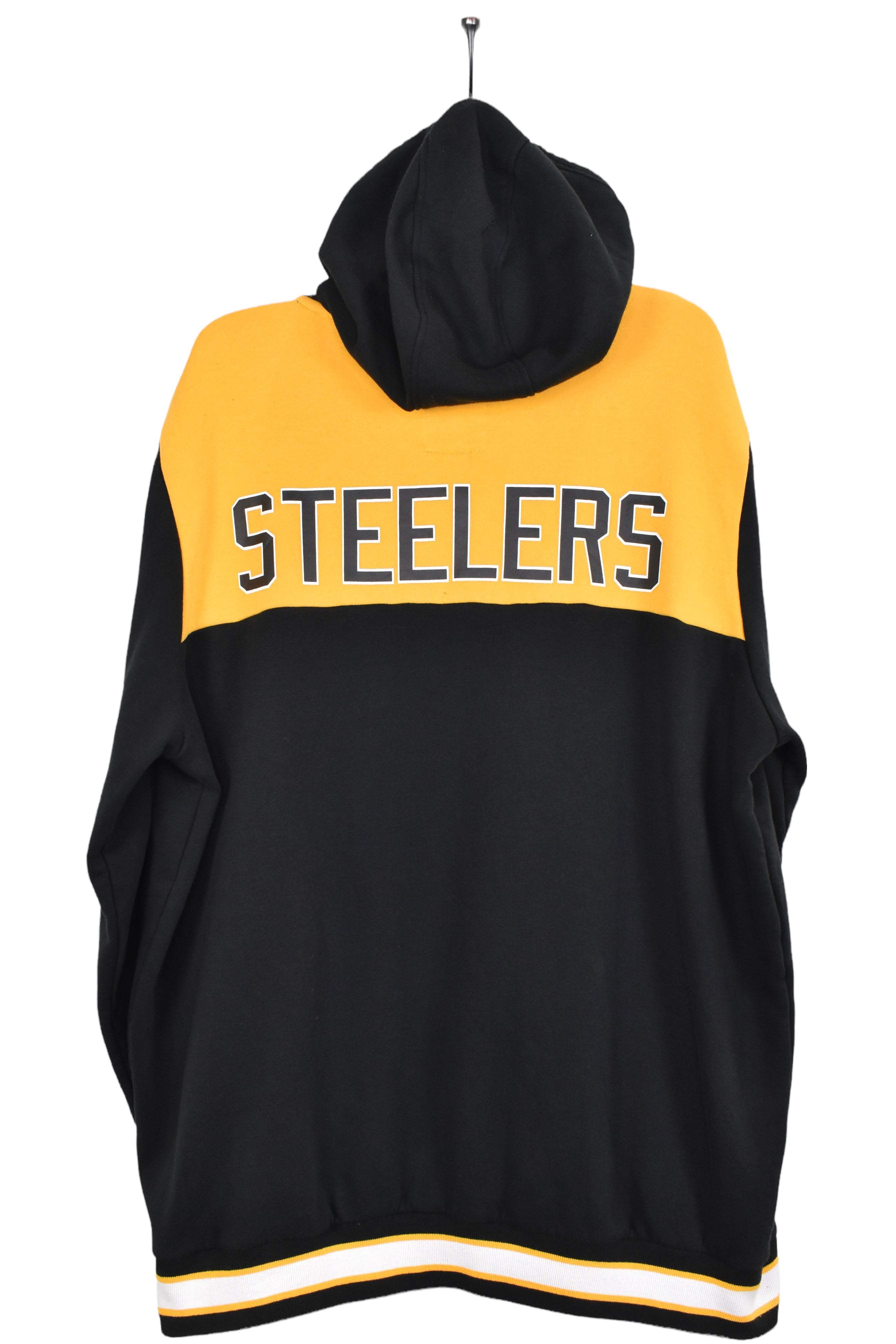 Modern Pittsburgh Steelers hoodie, NFL black graphic sweatshirt - AU XXL PRO SPORT