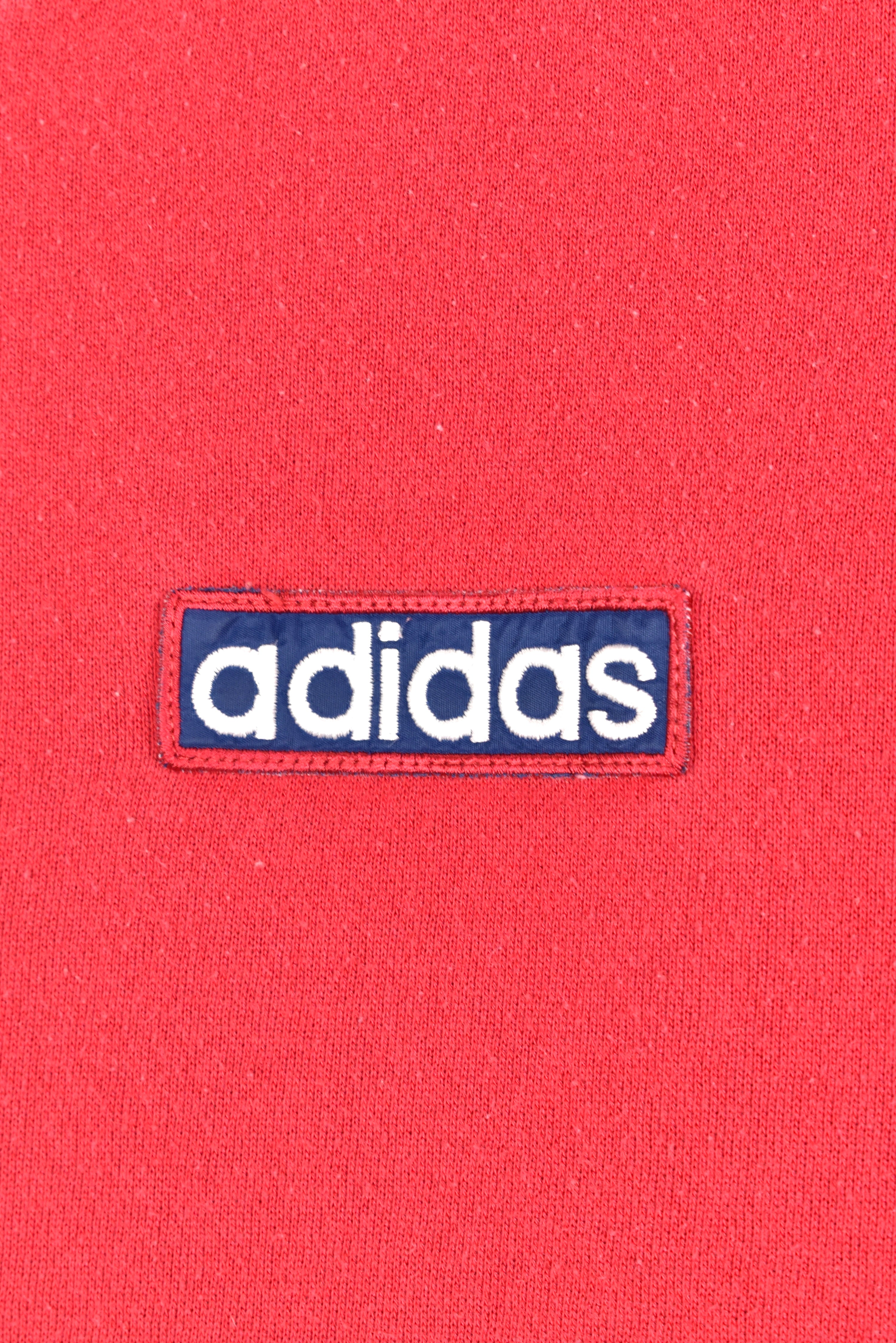 VINTAGE ADIDAS RED SWEATSHIRT | MEDIUM ADIDAS