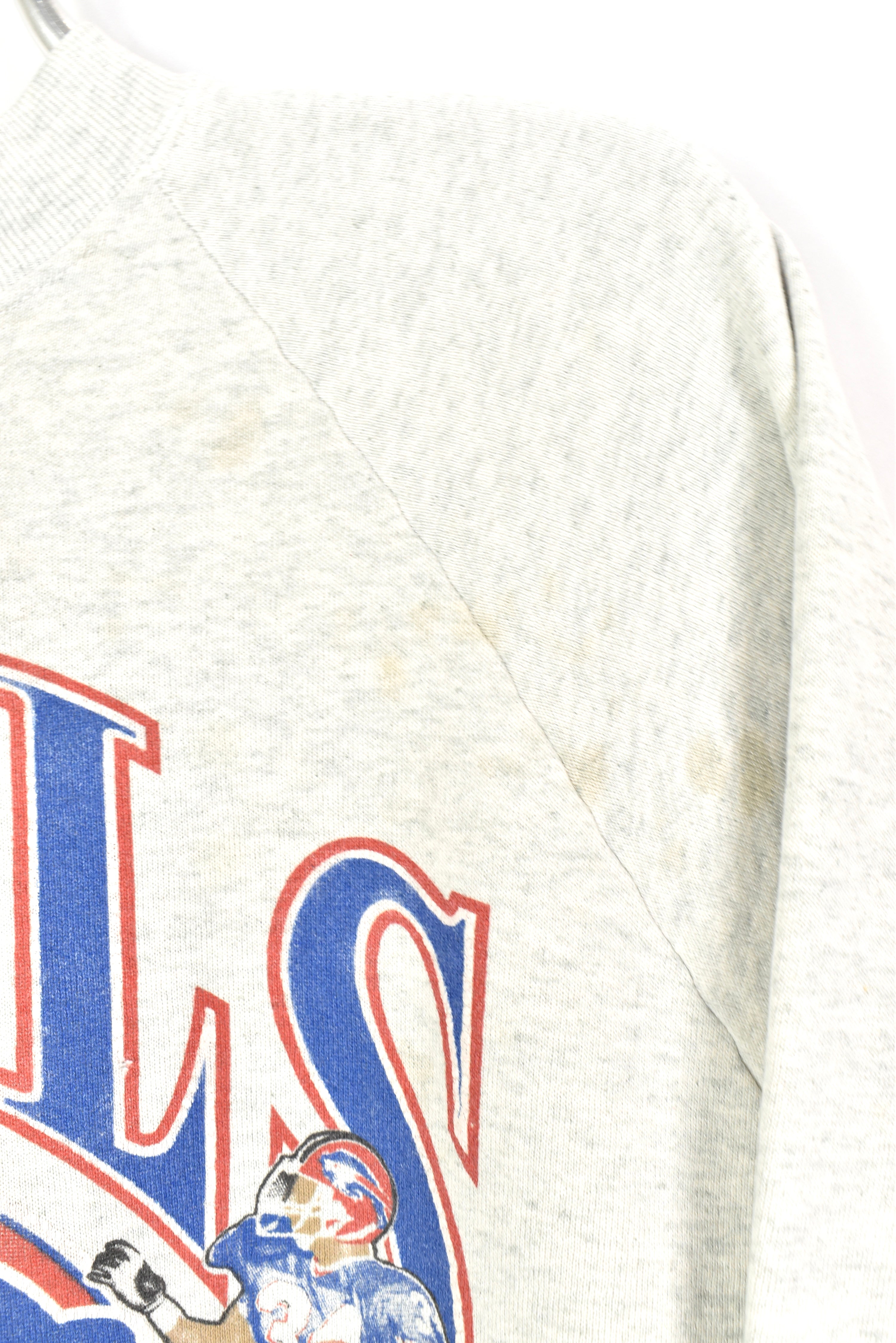 VINTAGE NFL BUFFALO BILLS GREY SWEATSHIRT | XL PRO SPORT