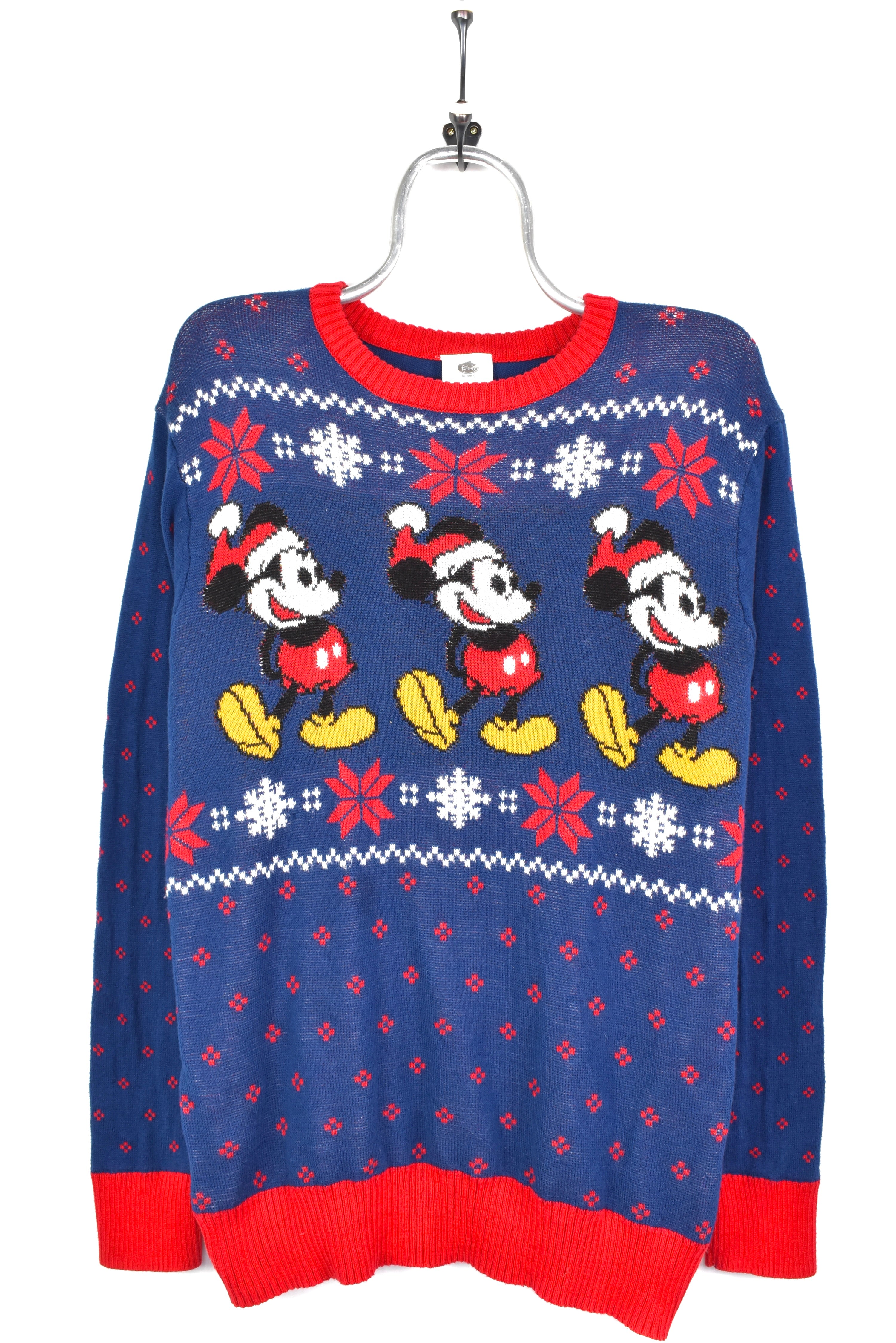 VINTAGE DISNEY MICKEY MOUSE KNIT SWEATSHIRT | MEDIUM DISNEY / CARTOON