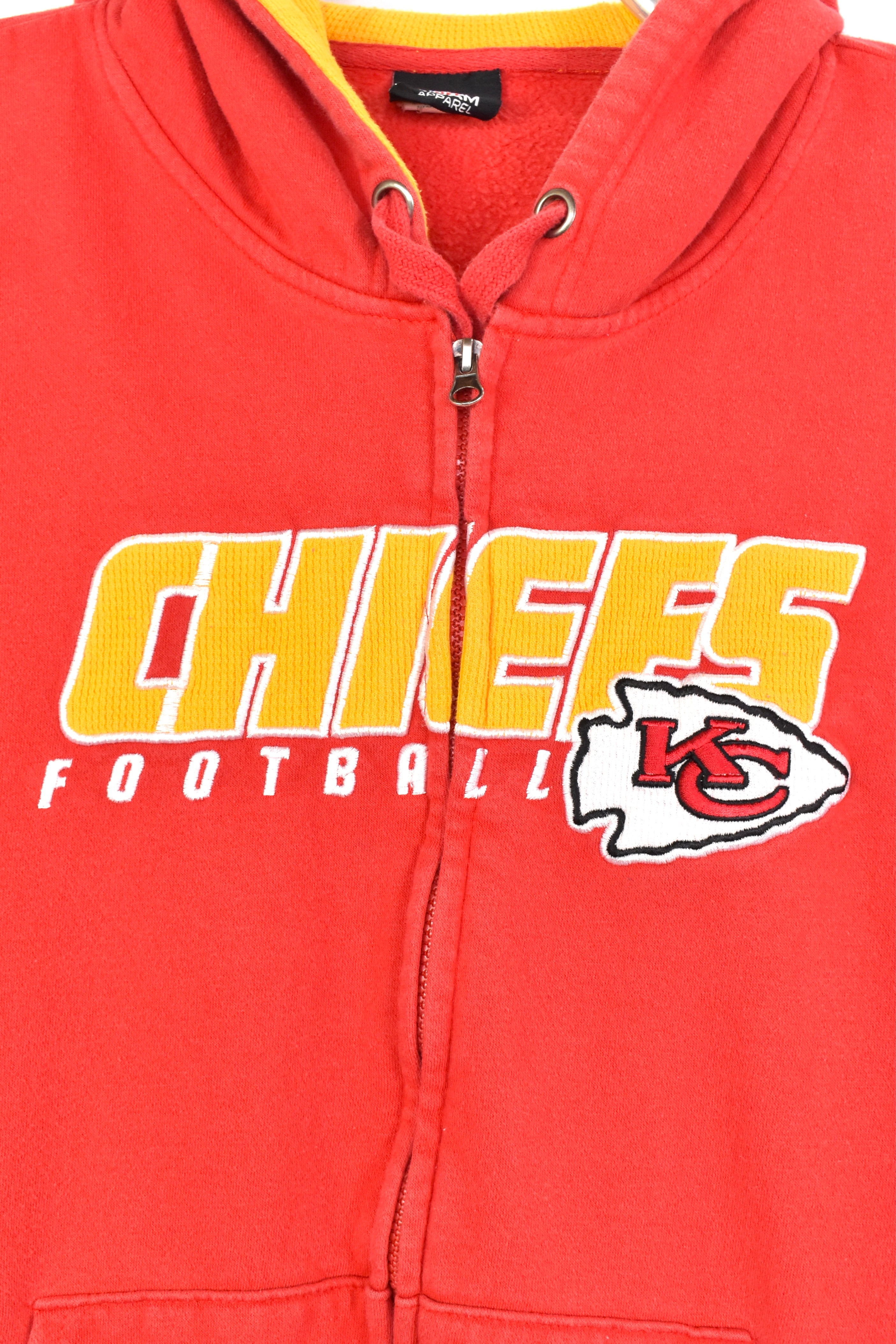 Vintage NFL Kansas City Chiefs embroidered red hoodie | XXL PRO SPORT