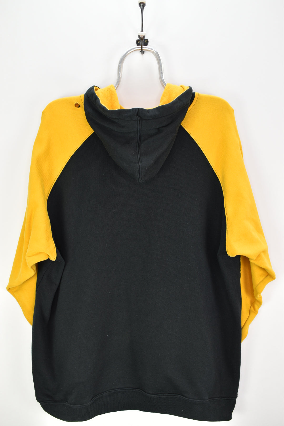 VINTAGE MISSOURI COLLEGE FOOTBALL EMBROIDERED BLACK HOODIE | XL COLLEGE